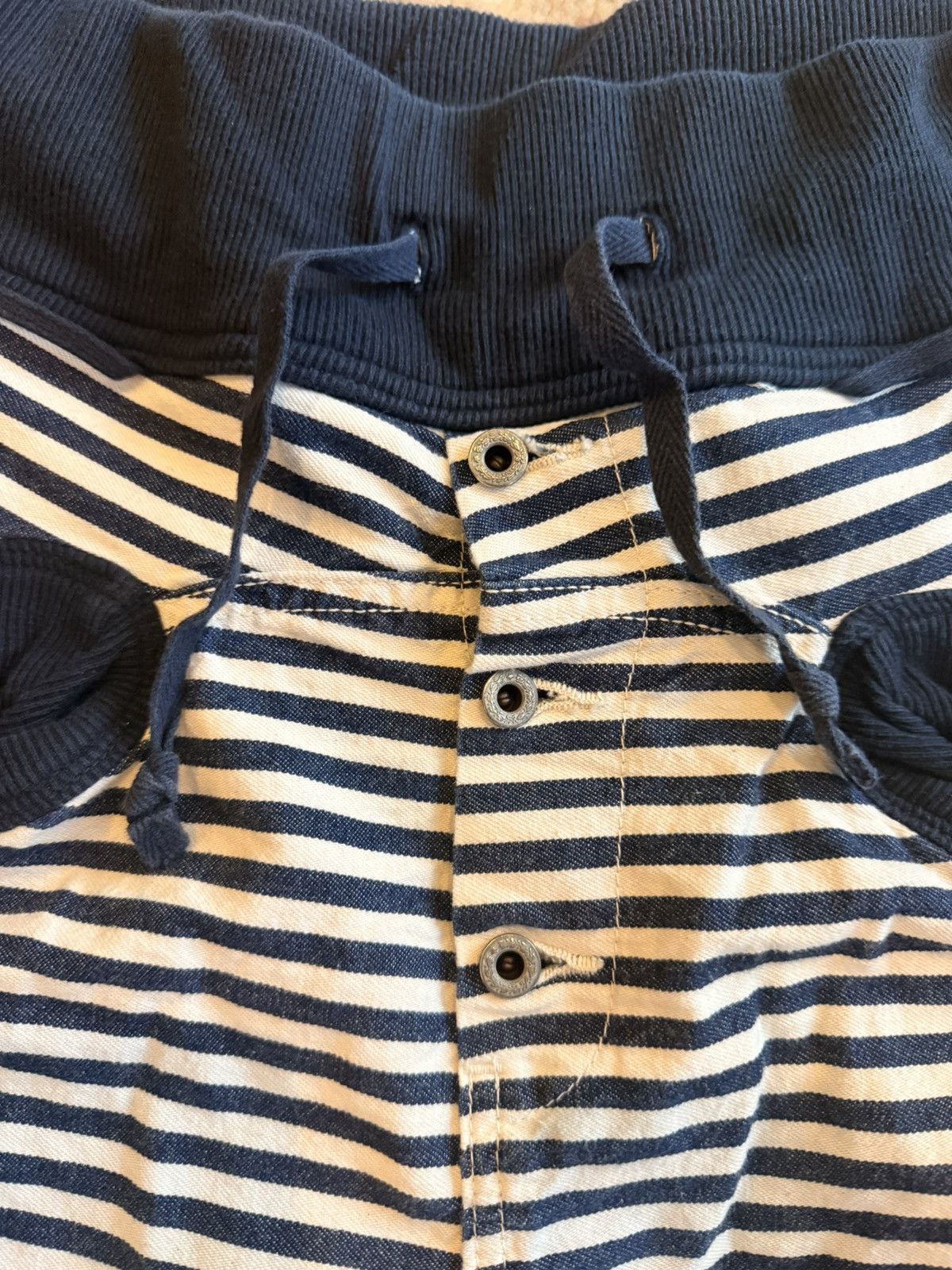 Kapital Sailor style stripe sweatpants Size US 32 / EU 48 - 3 Thumbnail