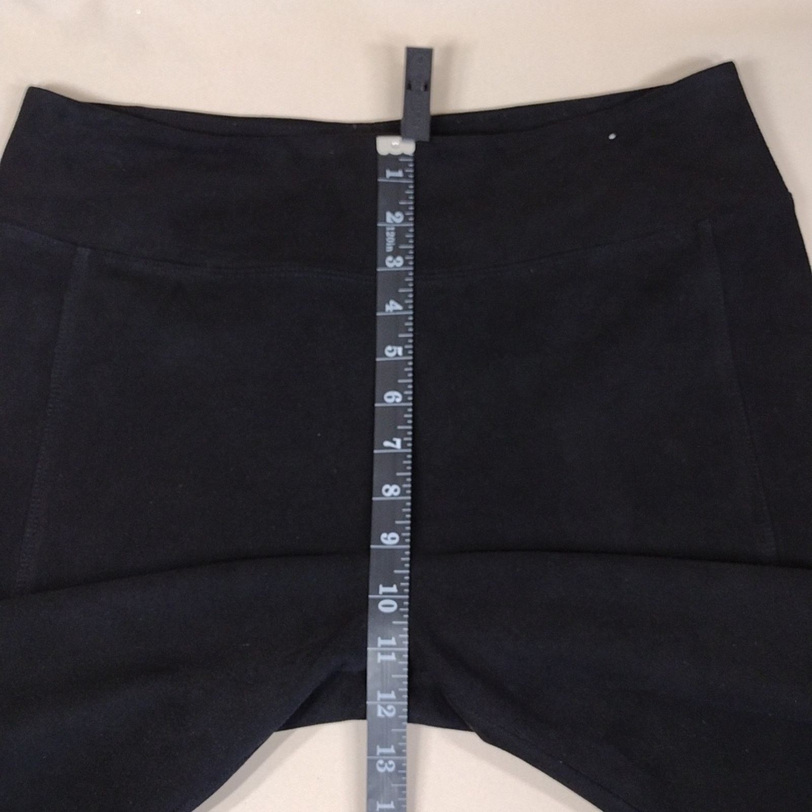 Other Vylette Juniors Seude Black High-Waisted Stretchy Leggings Size 34" / US 12 / IT 48 - 7 Thumbnail