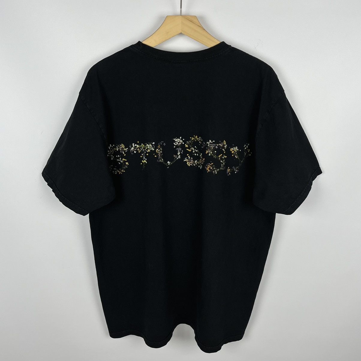 Stussy Stussy Bokay pigment dyed big logo tee Size US L / EU 52-54 / 3 - 1 Thumbnail
