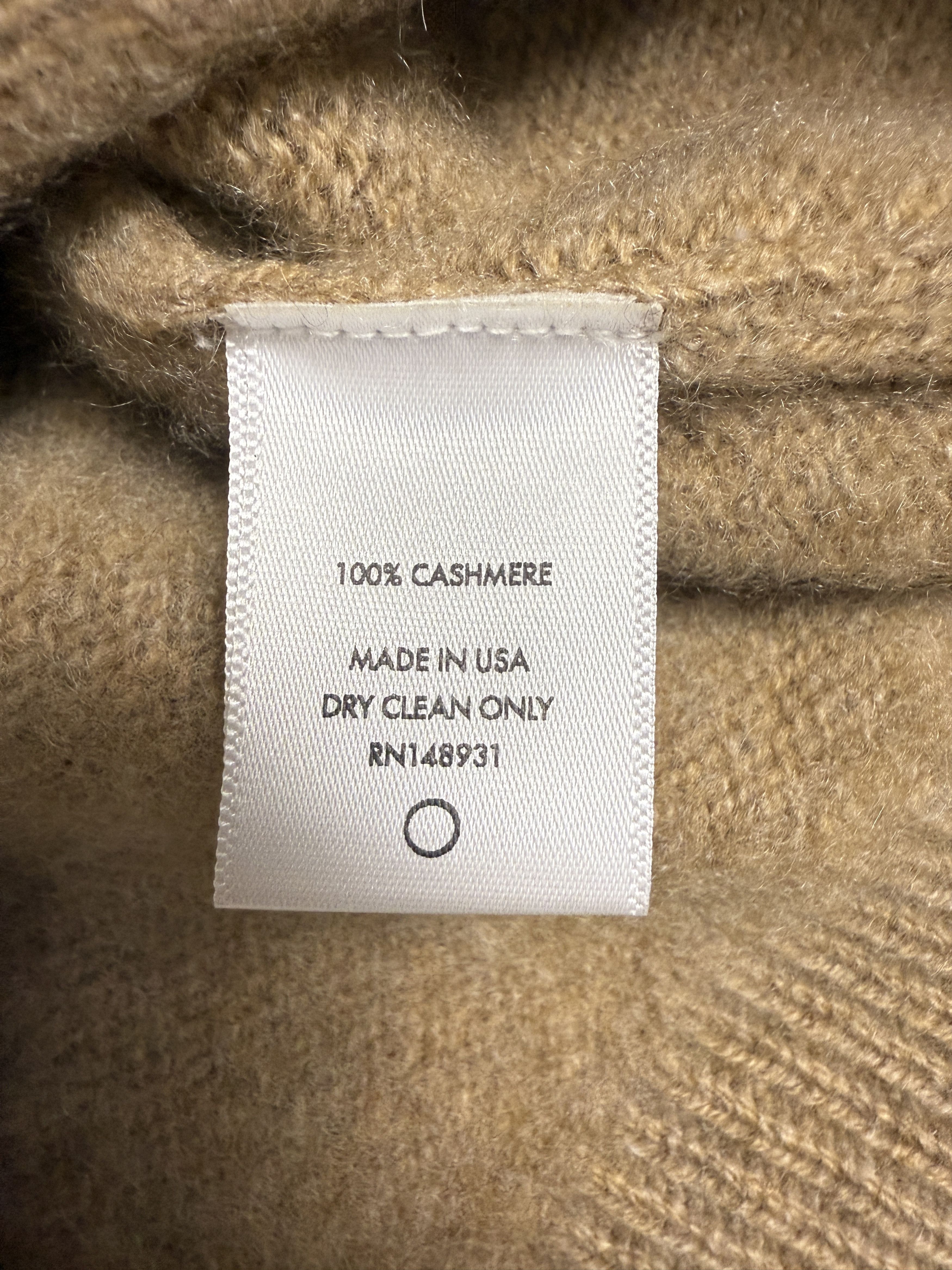 The Elder Statesman $1275 The Elder Statesman Relaxed Turtleneck Size US XS / EU 42 / 0 - 4 Thumbnail