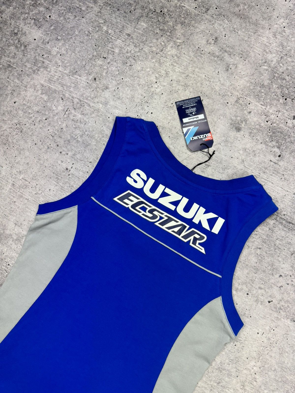 Designer Vintage 90’s Y2K Style Suzuki Tank Top Sleeveless T-Shirt Size US M / EU 48-50 / 2 - 13 Thumbnail