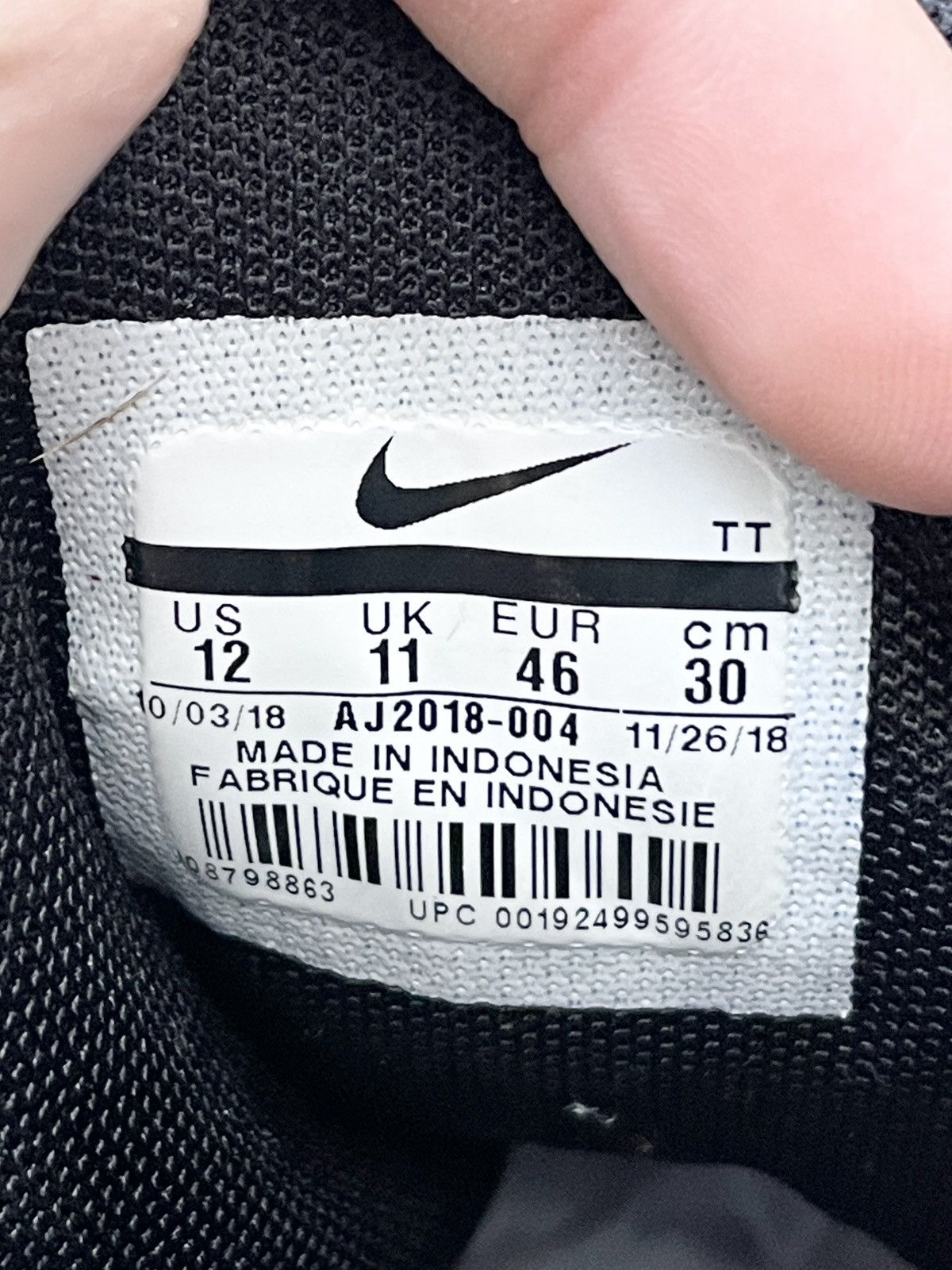 Nike STEAL! 2019 Nike Air Max 95 Retro Future - Size 12 Size US 12 / EU 45 - 12 Thumbnail