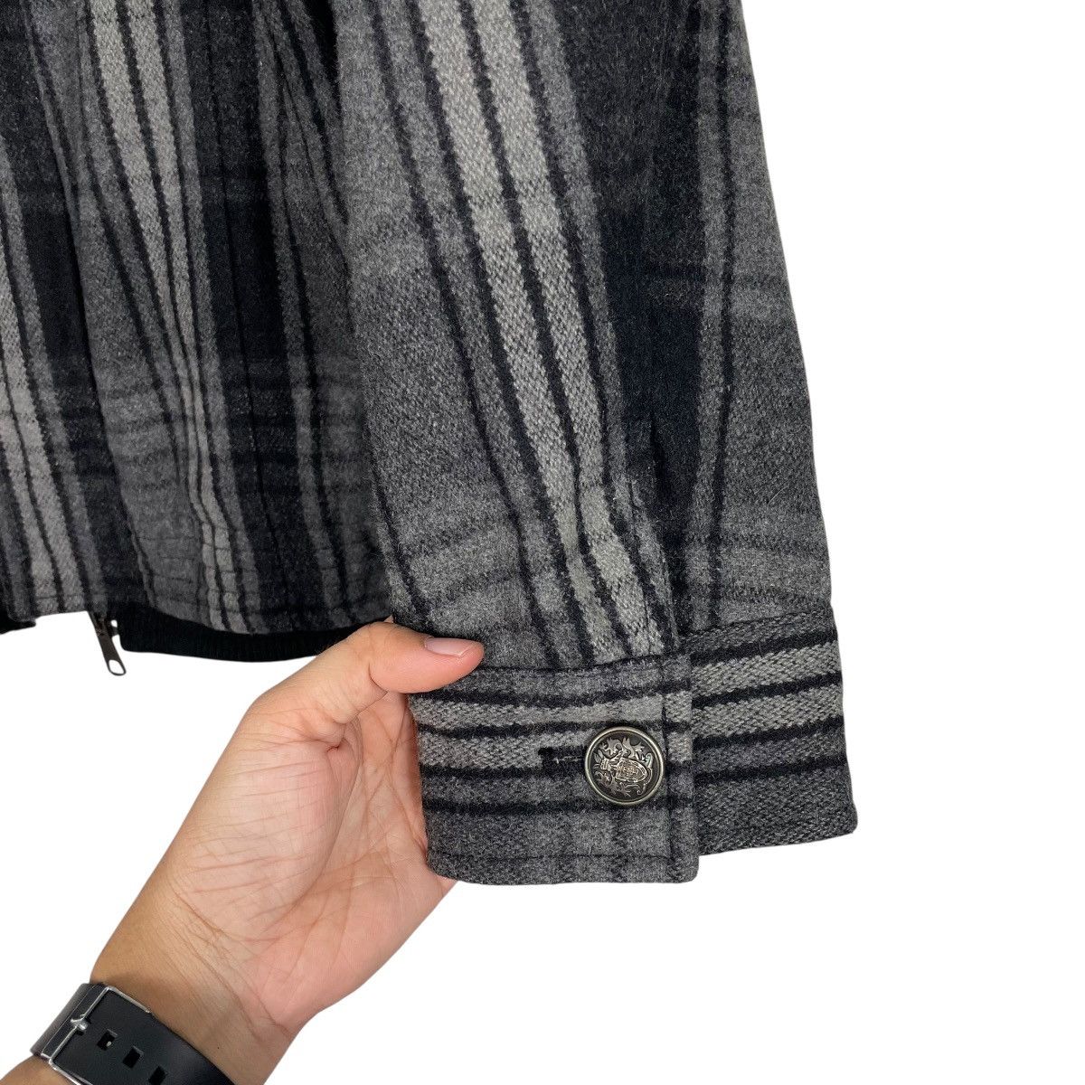 Spinash Japanese Brand Spinash Tartan Zipper Jacket Size US M / EU 48-50 / 2 - 13 Thumbnail
