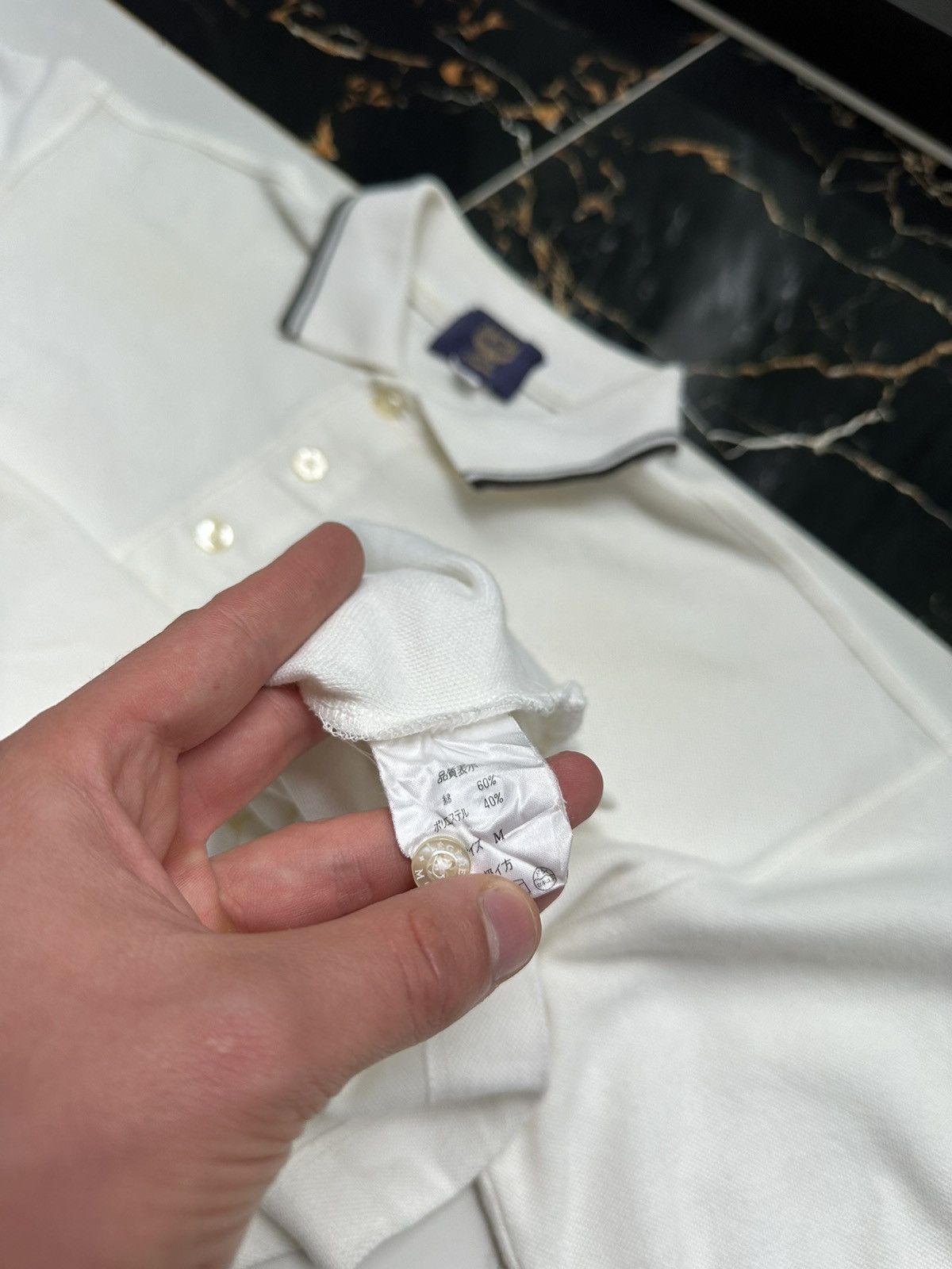 MCM × Vintage MCM VINTAGE BASIC LOGO LUXURY POLO T-SHIRT Size US M / EU 48-50 / 2 - 8 Thumbnail
