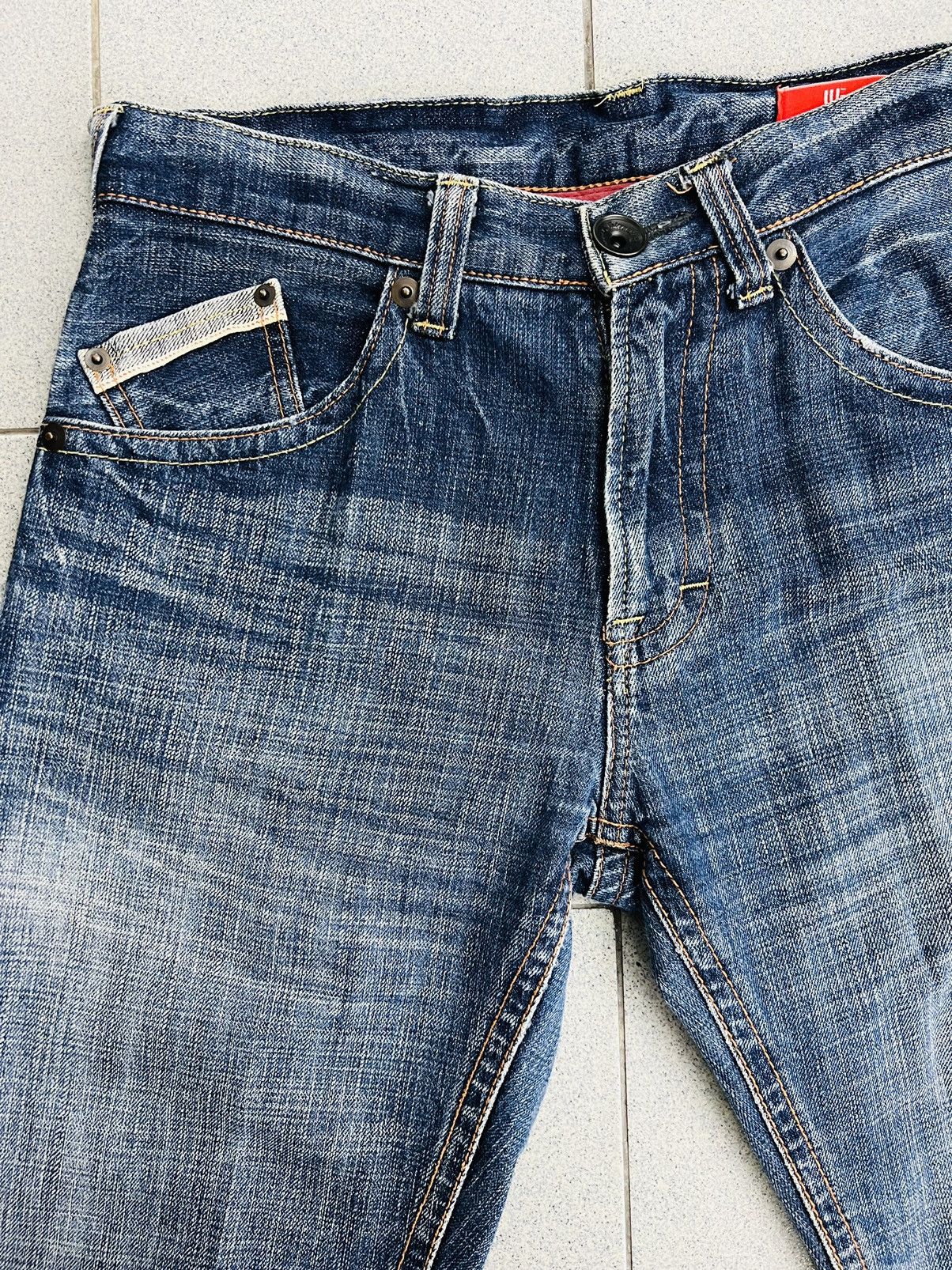 Japanese Brand × Uniqlo RARE Uniqlo UJ Distressed Selvedge Jeans Size US 30 / EU 46 - 3 Thumbnail