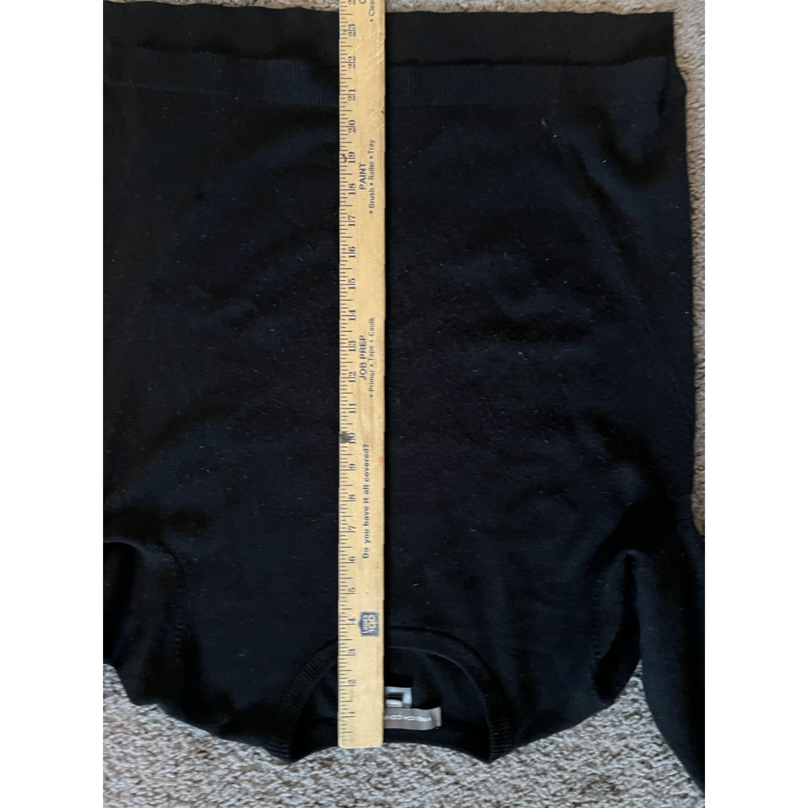 French Connection French Connection Sweater Women XS Black Crew Neck Long Sleeve Ribbed Trim Pullover Knit Size XS / US 0-2 / IT 36-38 - 5 Thumbnail