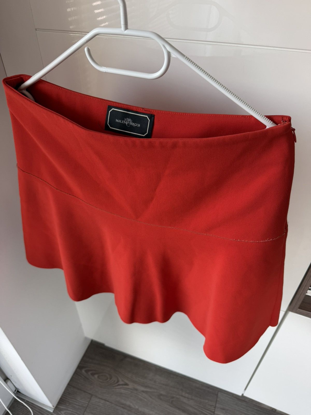 Luxury By Malene Birger Onilla Skirt in Red, Women's (Size 26) — image 2 of 6