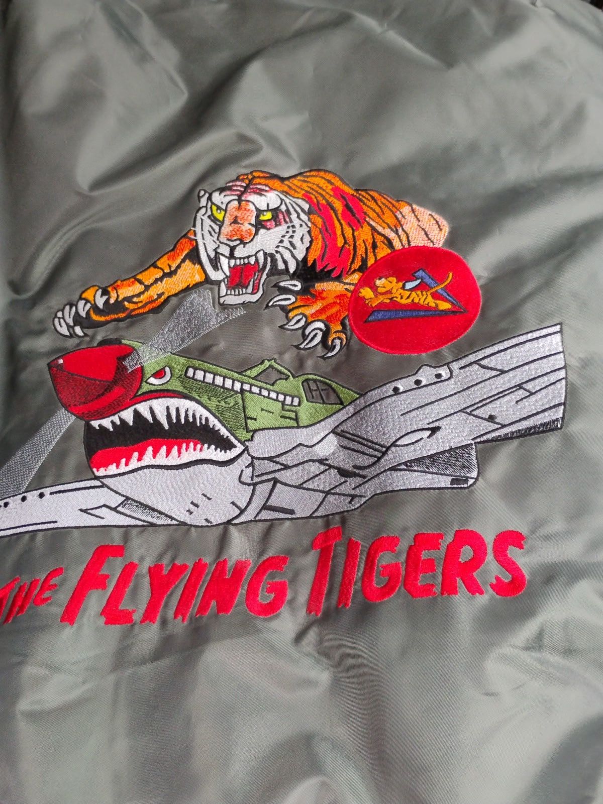 Rothco NWT Rothco REVERSIBLE MA-1 Flight Jacket Tigers P-40 Bomber Size US M / EU 48-50 / 2 - 7 Thumbnail