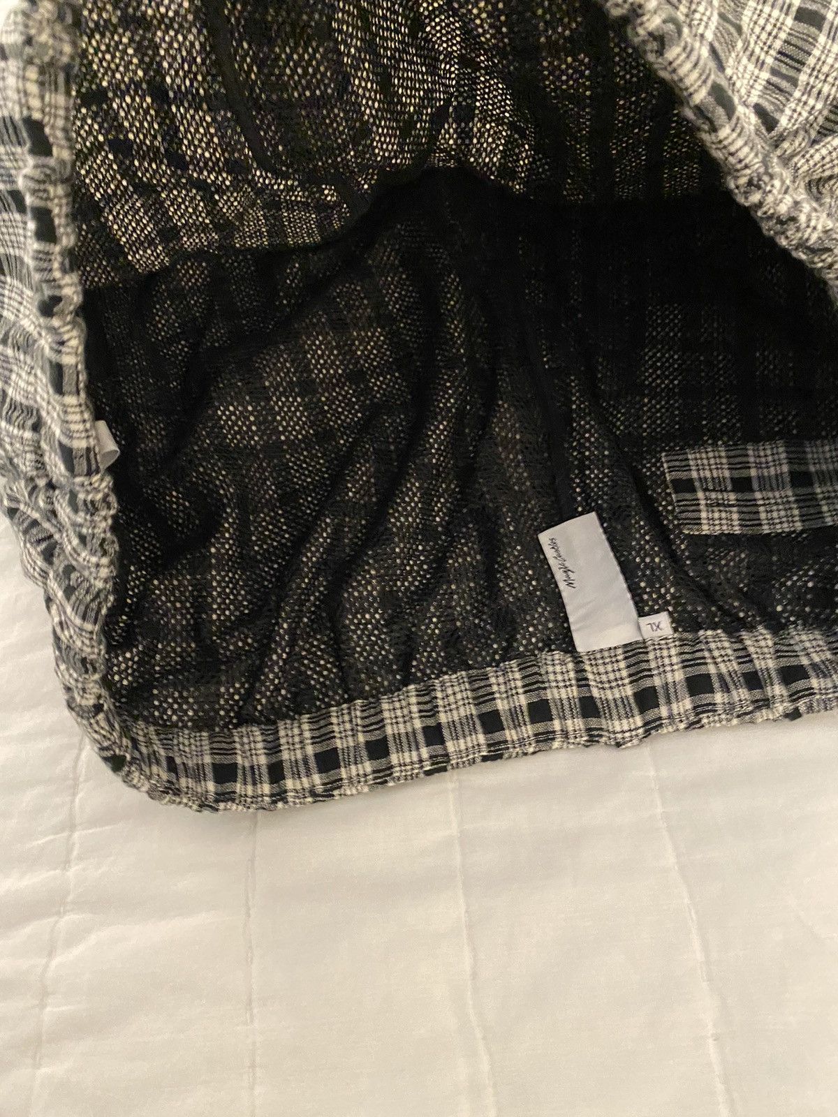 Other Magic Castles Beyond Short Black Ecru Check XL Size US 36 / EU 52 - 14 Thumbnail
