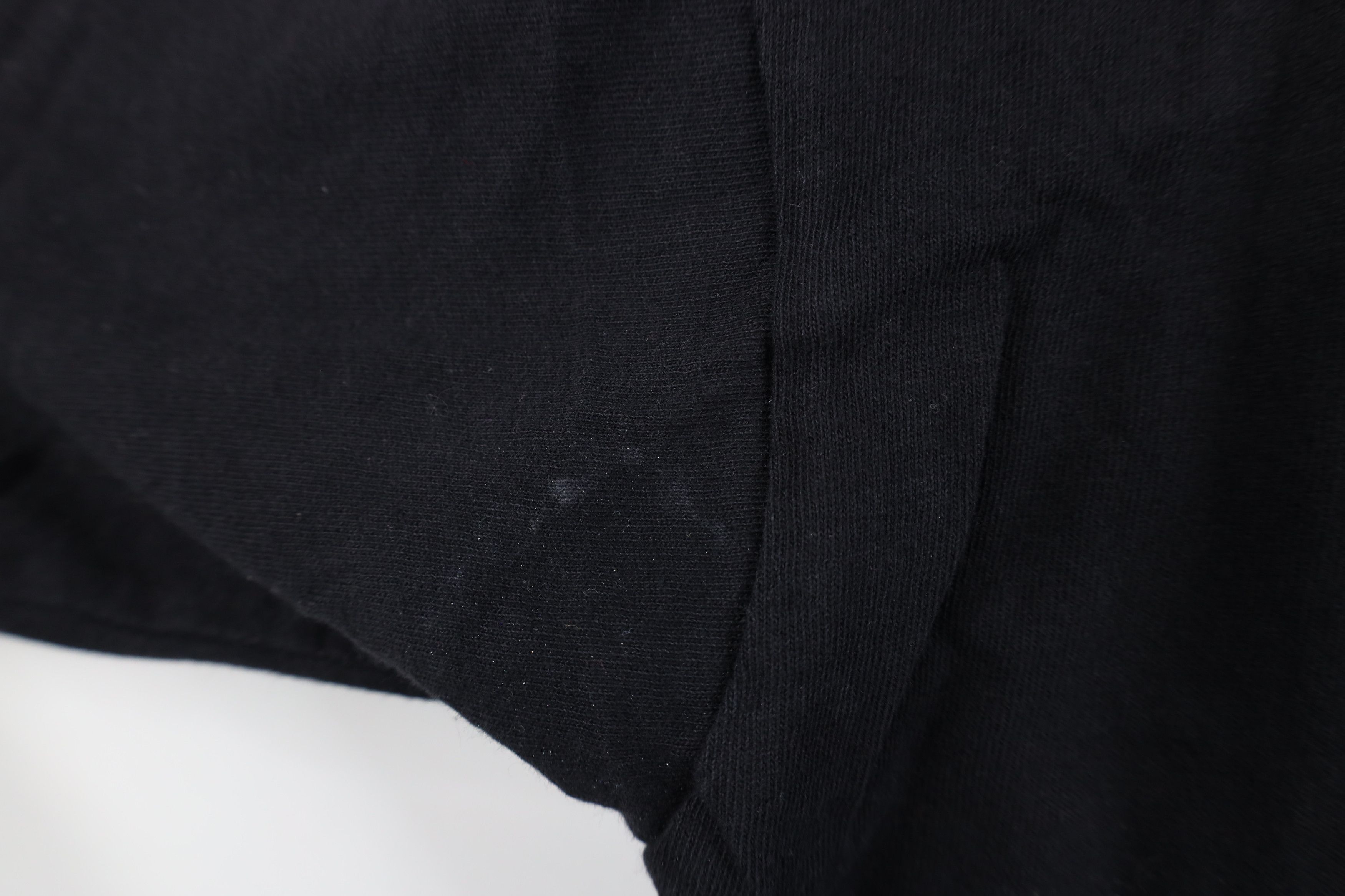 Vintage Vintage 90s Y2K Streetwear Faded Blank Cotton T-Shirt Black Size US L / EU 52-54 / 3 - 5 Thumbnail