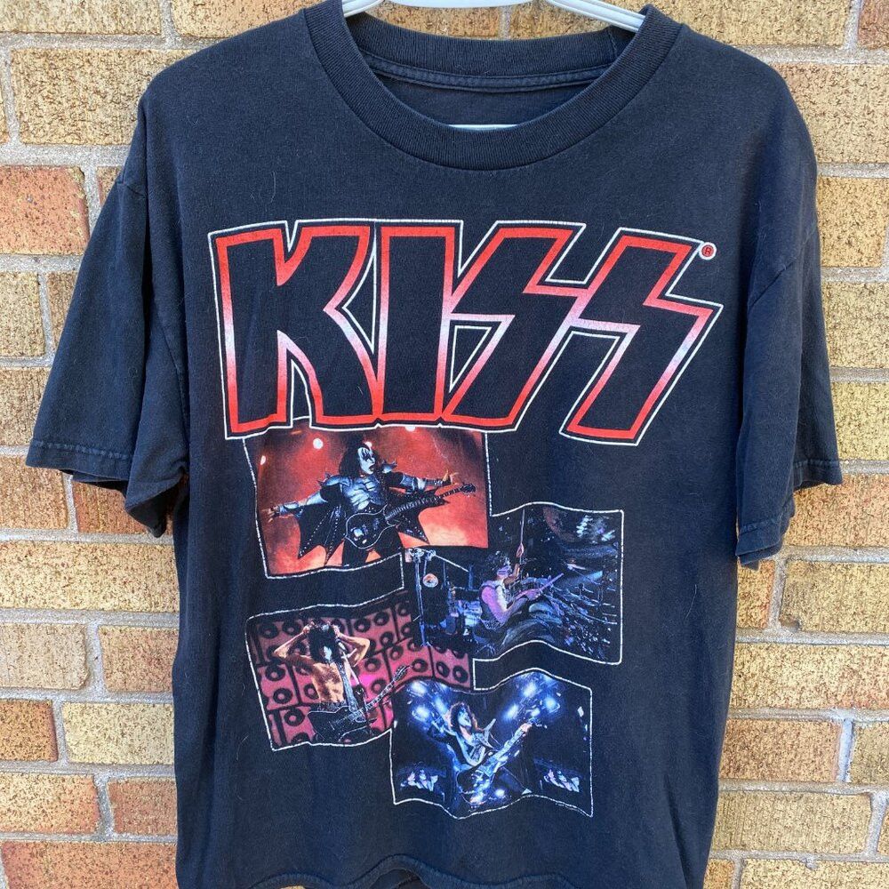 KISS × Vintage RARE 2009 Kiss Concert Band T Shirt 'If its too loud youre Size US L / EU 52-54 / 3 - 3 Thumbnail