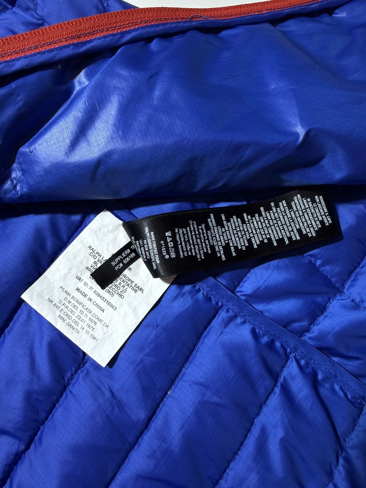 Polo Ralph Lauren Polo Ralph Lauren RLX Down Vest Size US S / EU 44-46 / 1 - 9 Thumbnail