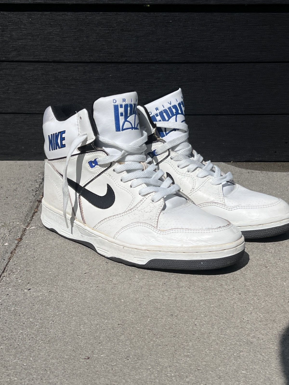 Vintage Nike Air 1989 Driving Force Shoes Size 12 13 80s