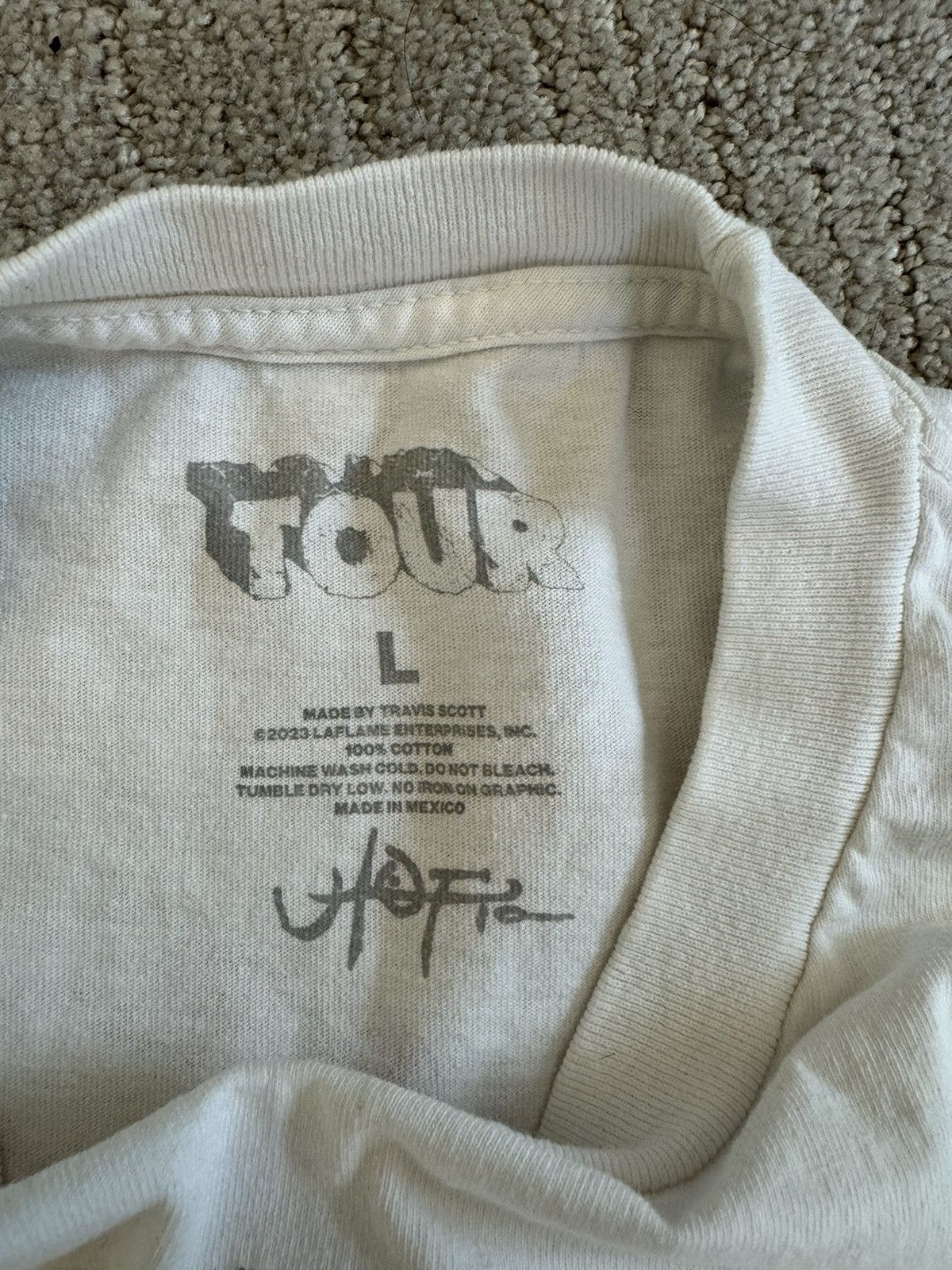Travis Scott travis scott utopia cactus jack brand new concert shirt Size US L / EU 52-54 / 3 - 3 Thumbnail