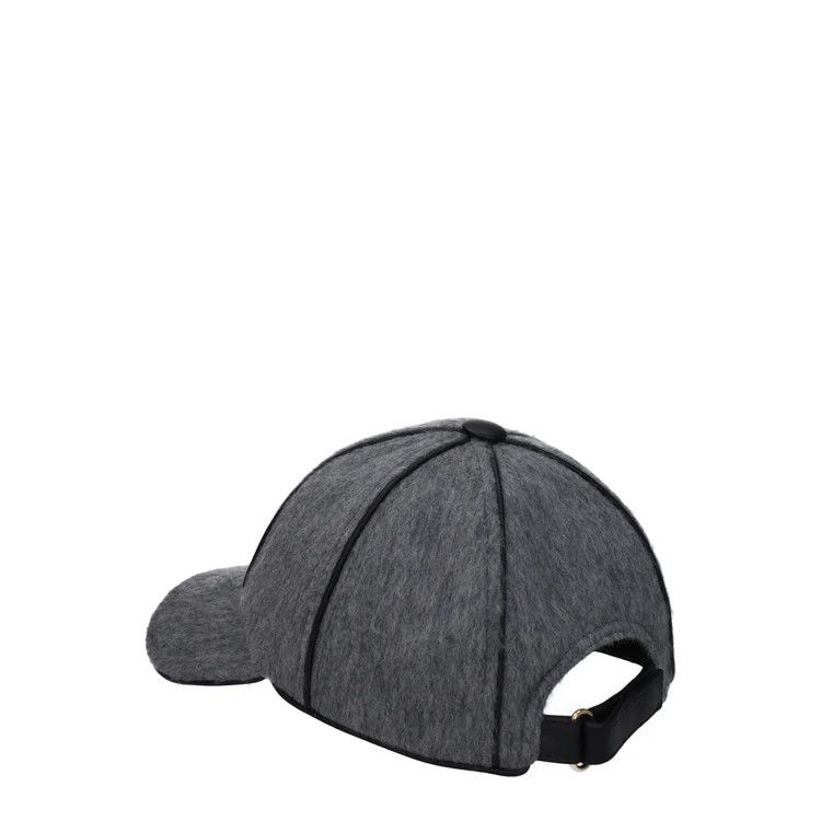 Max Mara ob1o1e1124 Size: 58 / Wool (Hat / Cap) in Grey Size ONE SIZE - 2 Thumbnail