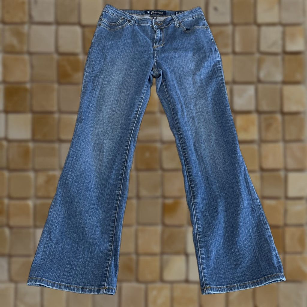 Vintage Salt Works Jeans Womens Size 8P Blue New York City Med Rise Bootcut Size 30" / US 8 / IT 44 - 1 Thumbnail