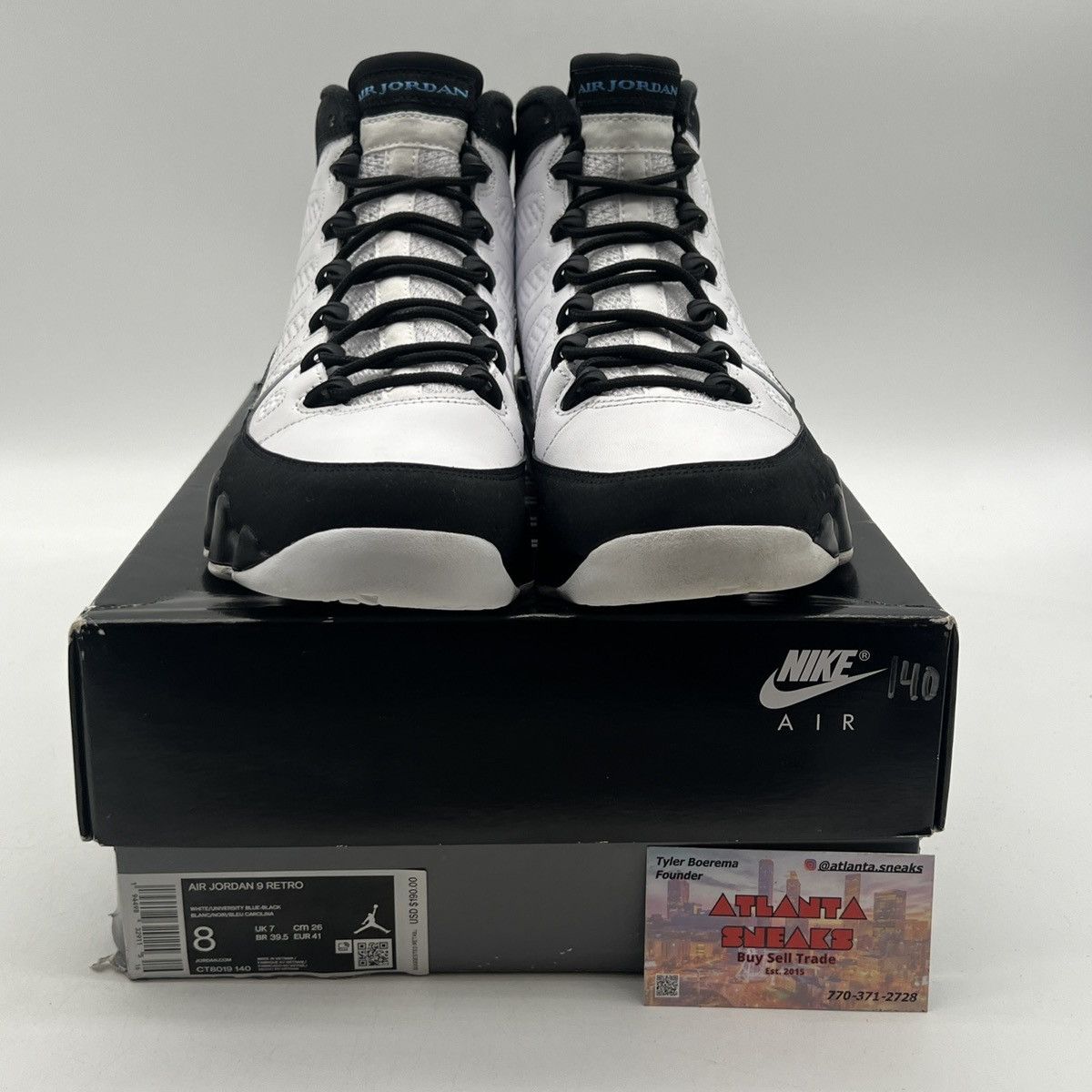Jordan Brand Air Jordan 9 university blue Size US 8 / EU 41 - 2 Thumbnail