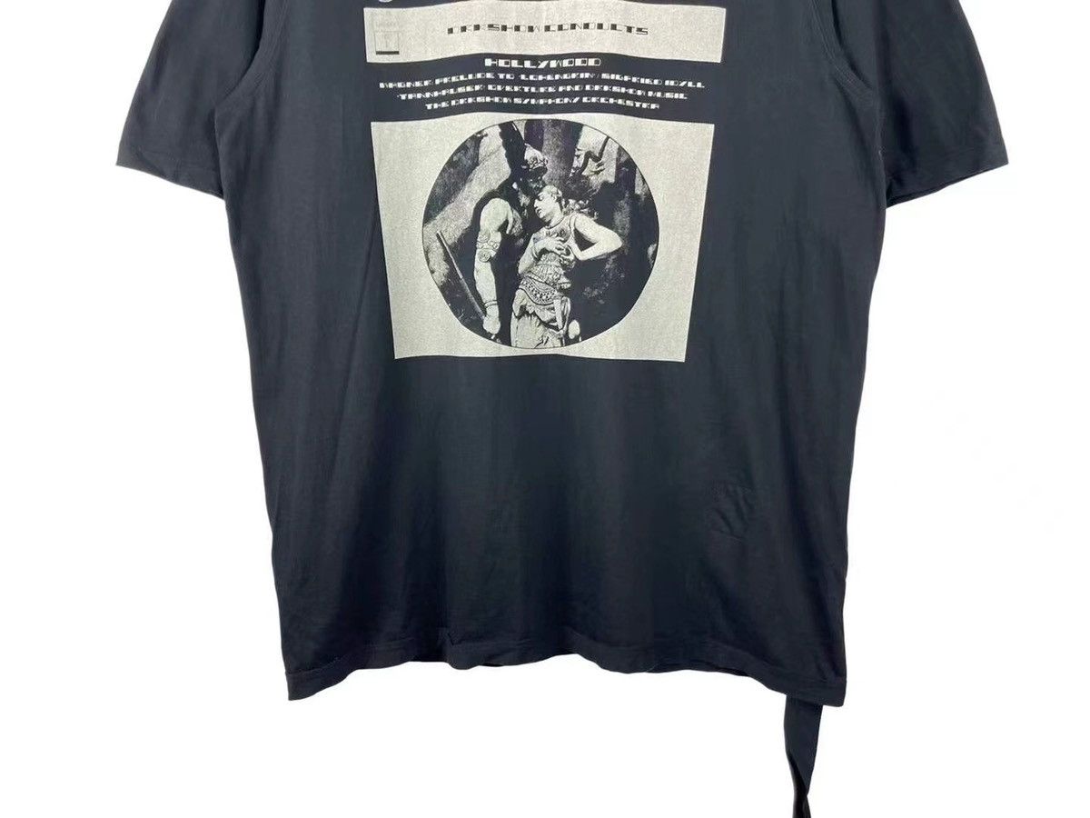 Rick Owens Drkshdw Rick Owens DRKSHDW Hollywood Tommy Tee Size US S / EU 44-46 / 1 - 4 Thumbnail