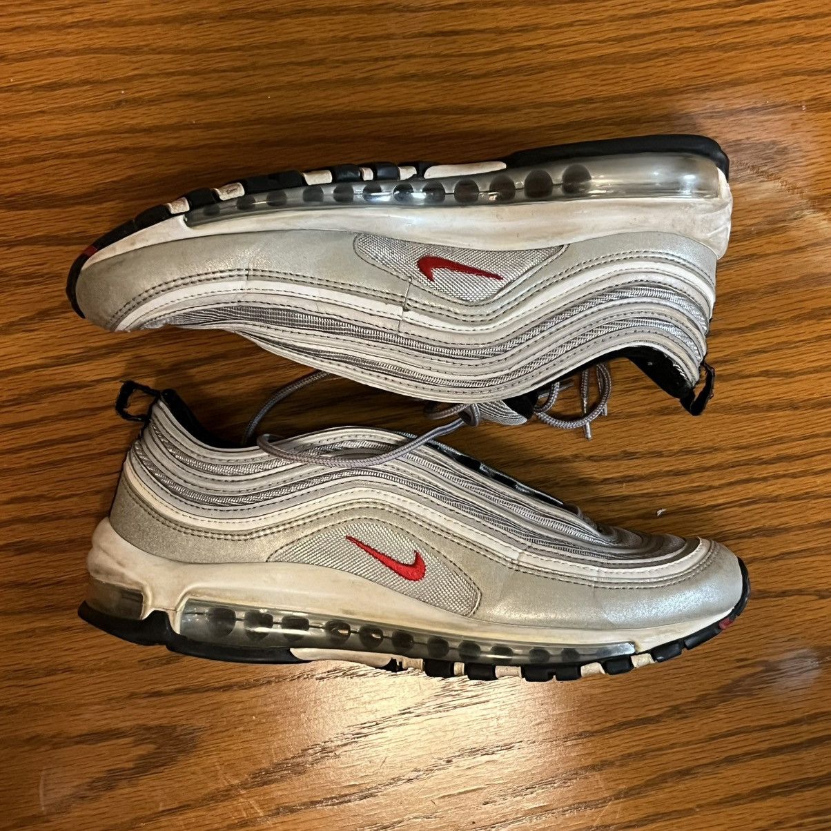 Nike Nike Air Max 97 silver bullet Size US 8.5 / EU 41-42 - 5 Thumbnail