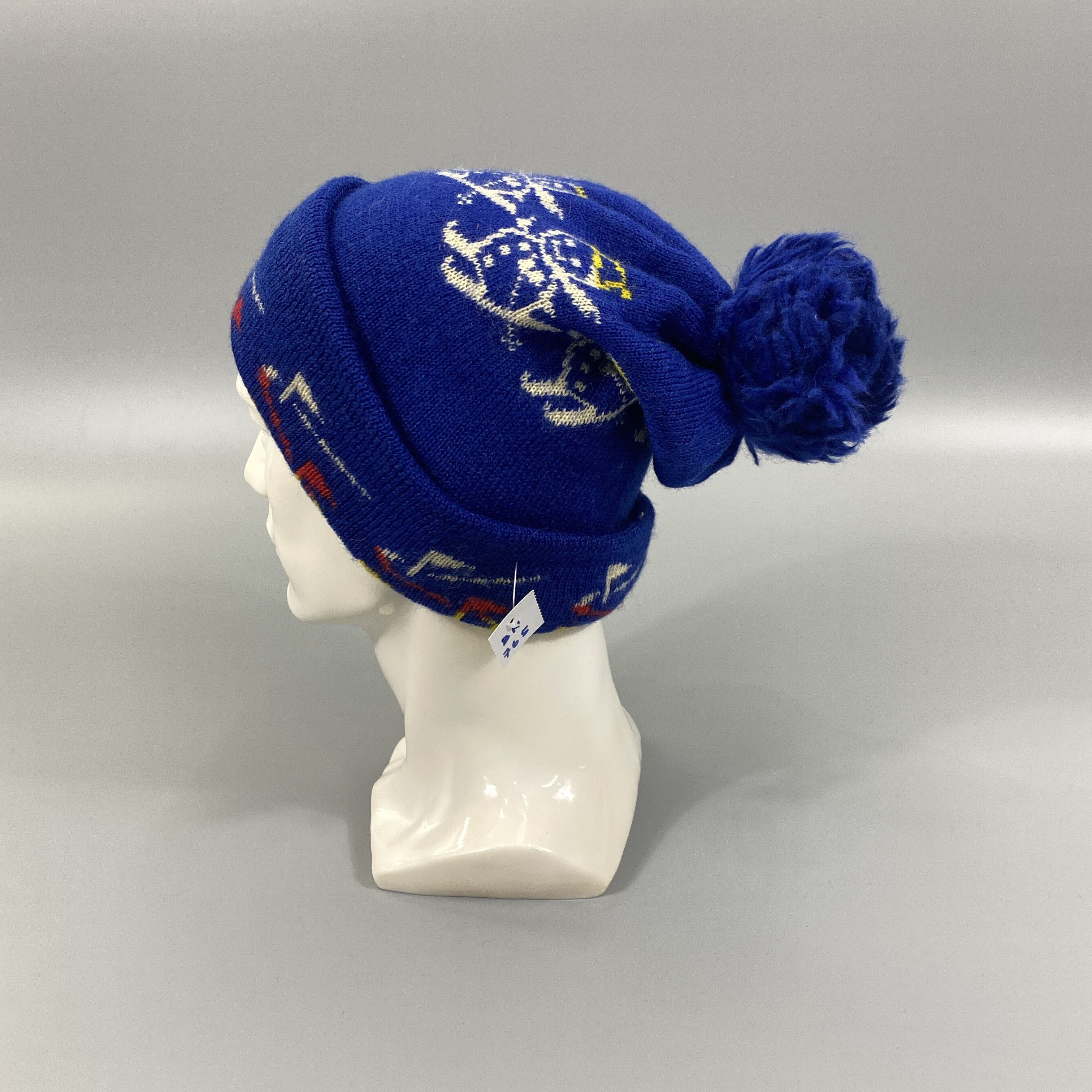 Japanese Brand Ski Snowman Beanie Pom Pom -BN765 Size ONE SIZE - 1 Thumbnail