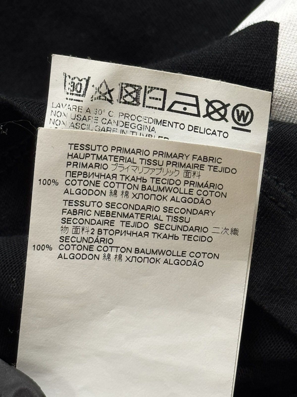 MM6 × Maison Margiela MM6 Maison Margiela Side Logo Tee(Black/M) Size US M / EU 48-50 / 2 - 12 Thumbnail