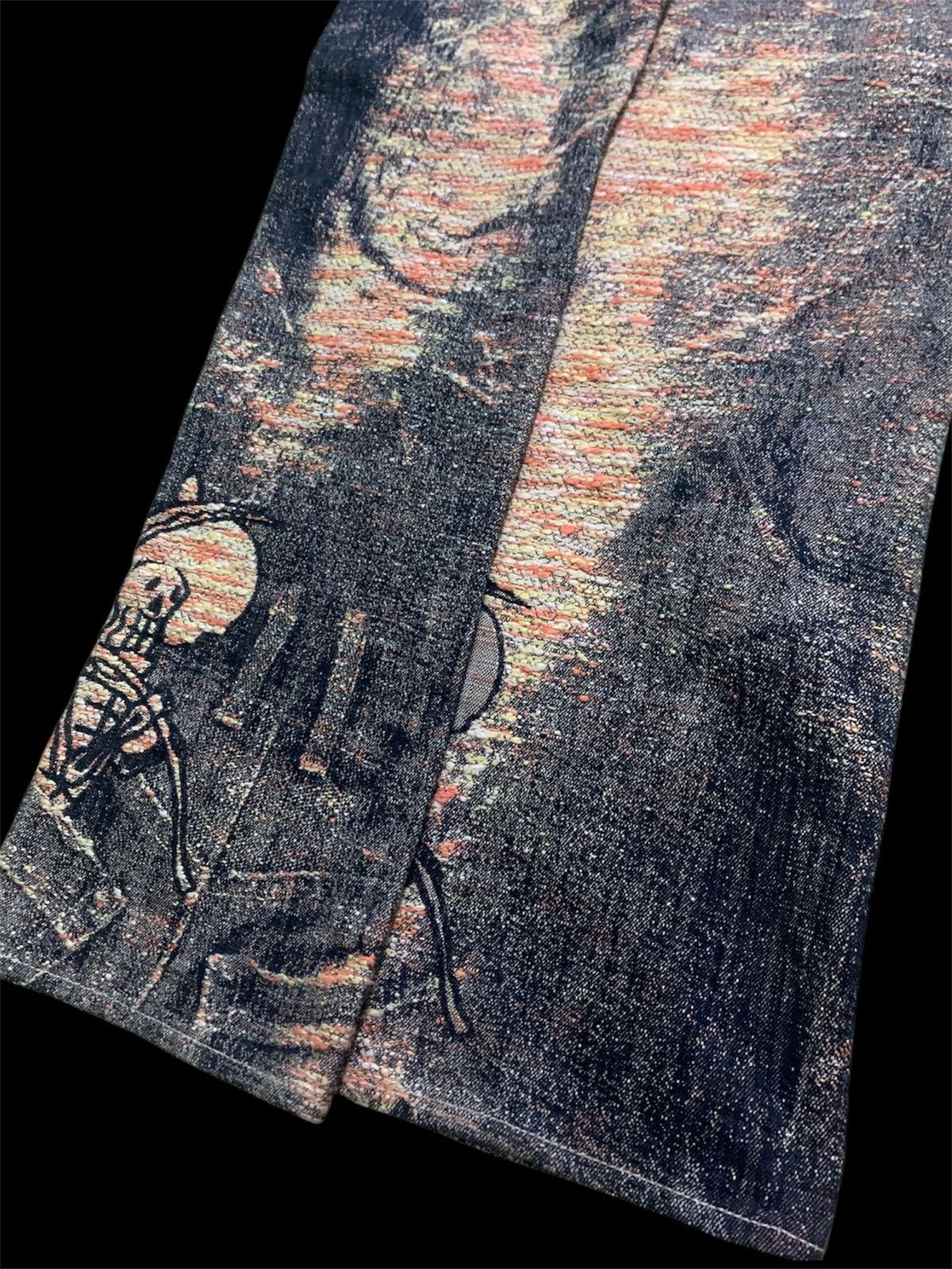 Issey Miyake 💥RARE💥 A POC ISSEY MIYAKE BORO DENIM JEANS Size US 32 / EU 48 - 6 Thumbnail