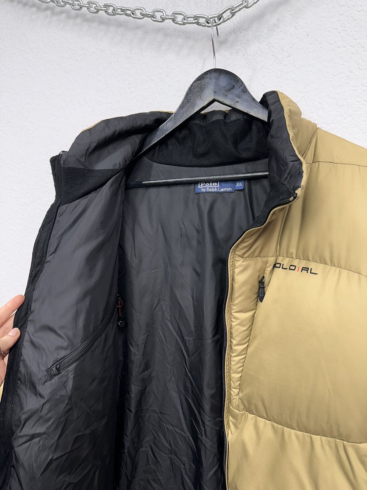 Polo Ralph Lauren Vintage Puffer Down Jacket Ralph Lauren Y2K Brown Arcteryx Size US XL / EU 56 / 4 - 8 Thumbnail