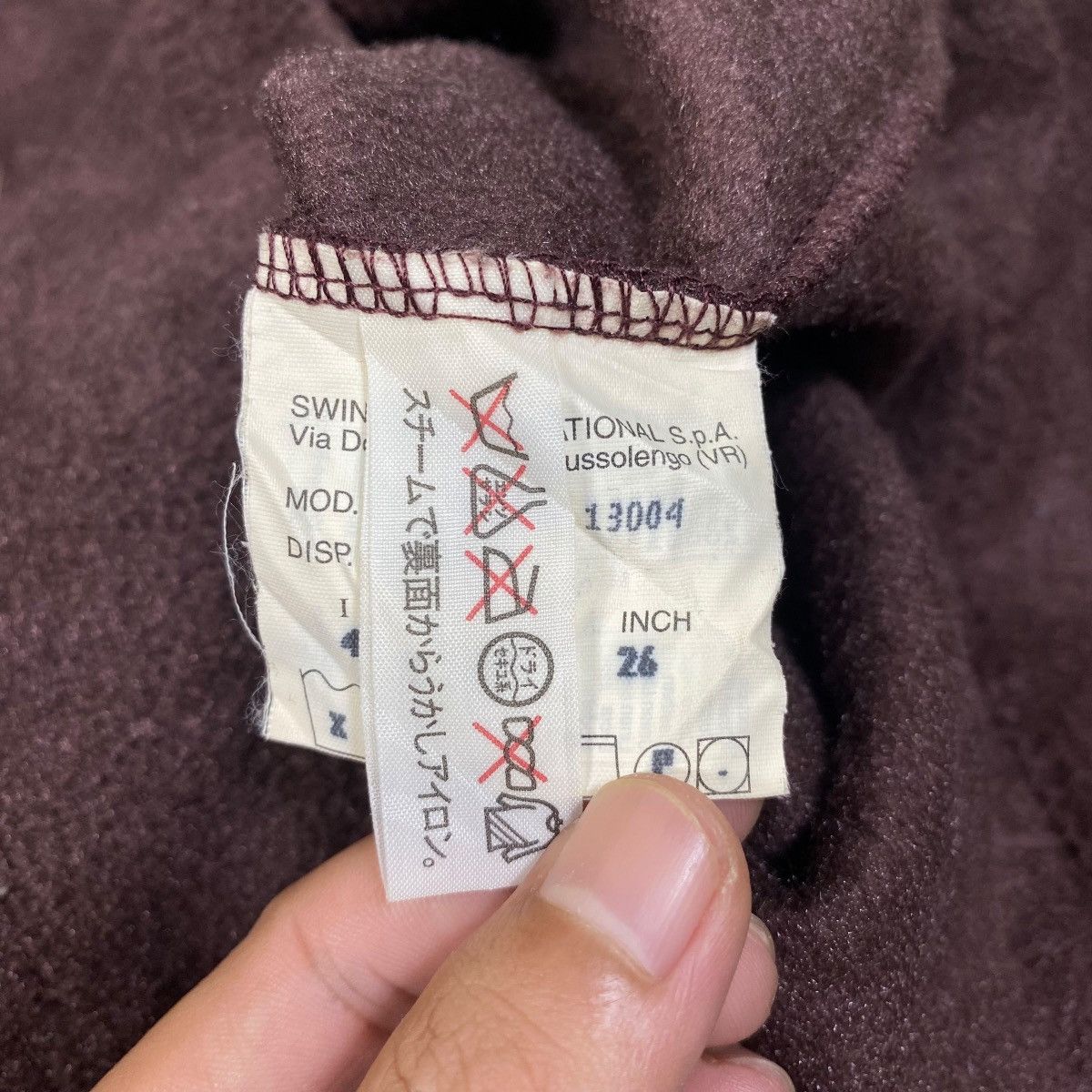 Fendi FENDI Roma Made In Italy Center Logo Fleece Long Sleeve Size S / US 4 / IT 40 - 7 Thumbnail