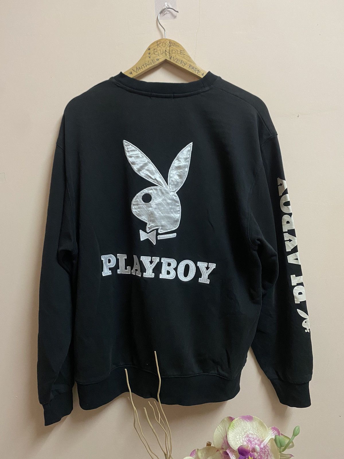 Designer × Playboy Playboy Crewneck Big Logo Embroidery Logo Size US XL / EU 56 / 4 - 1 Thumbnail