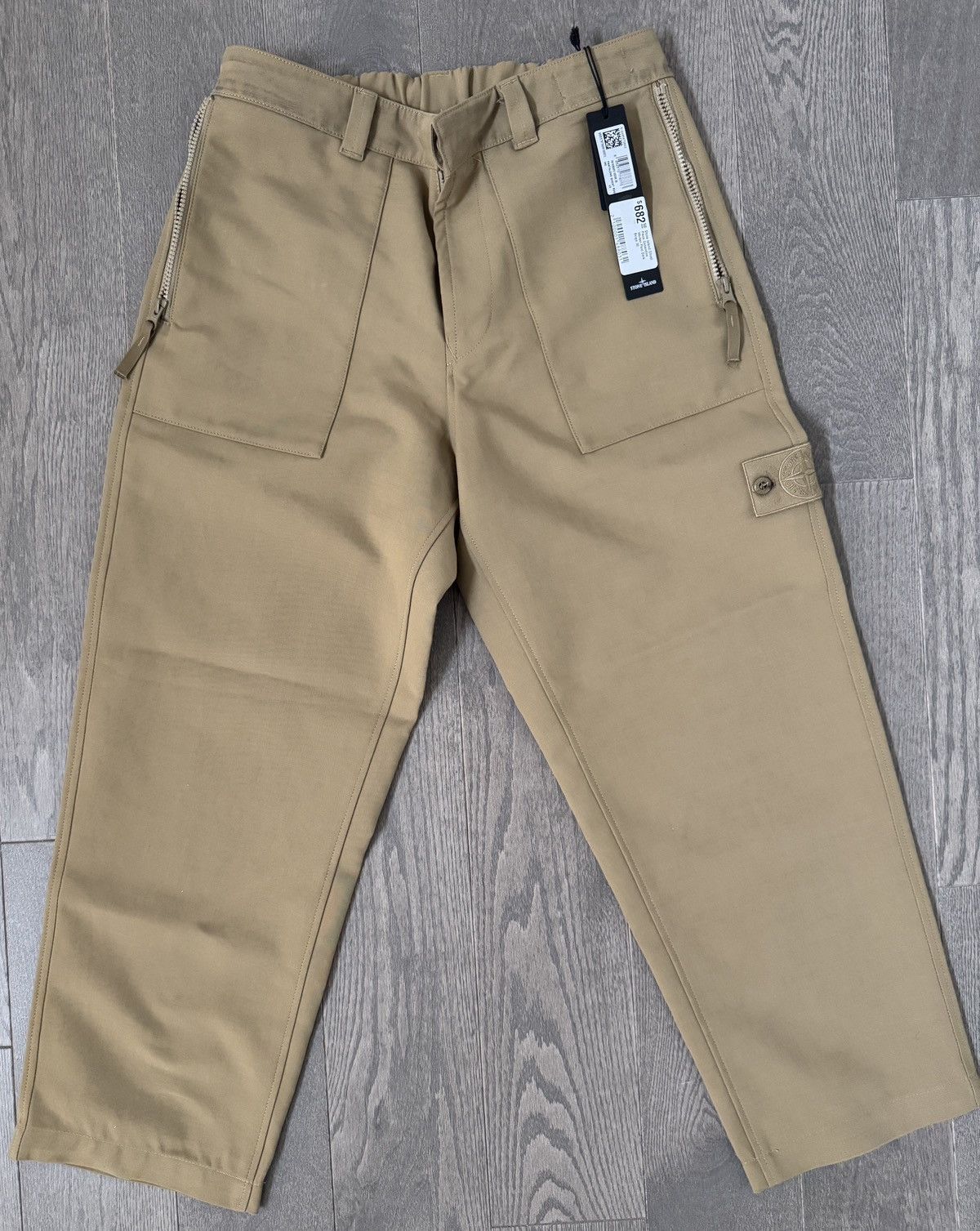Stone Island × Stone Island Shadow Project Stone Island Ghost Piece Gabardine Work Pant Size US 30 / EU 46 - 2 Thumbnail