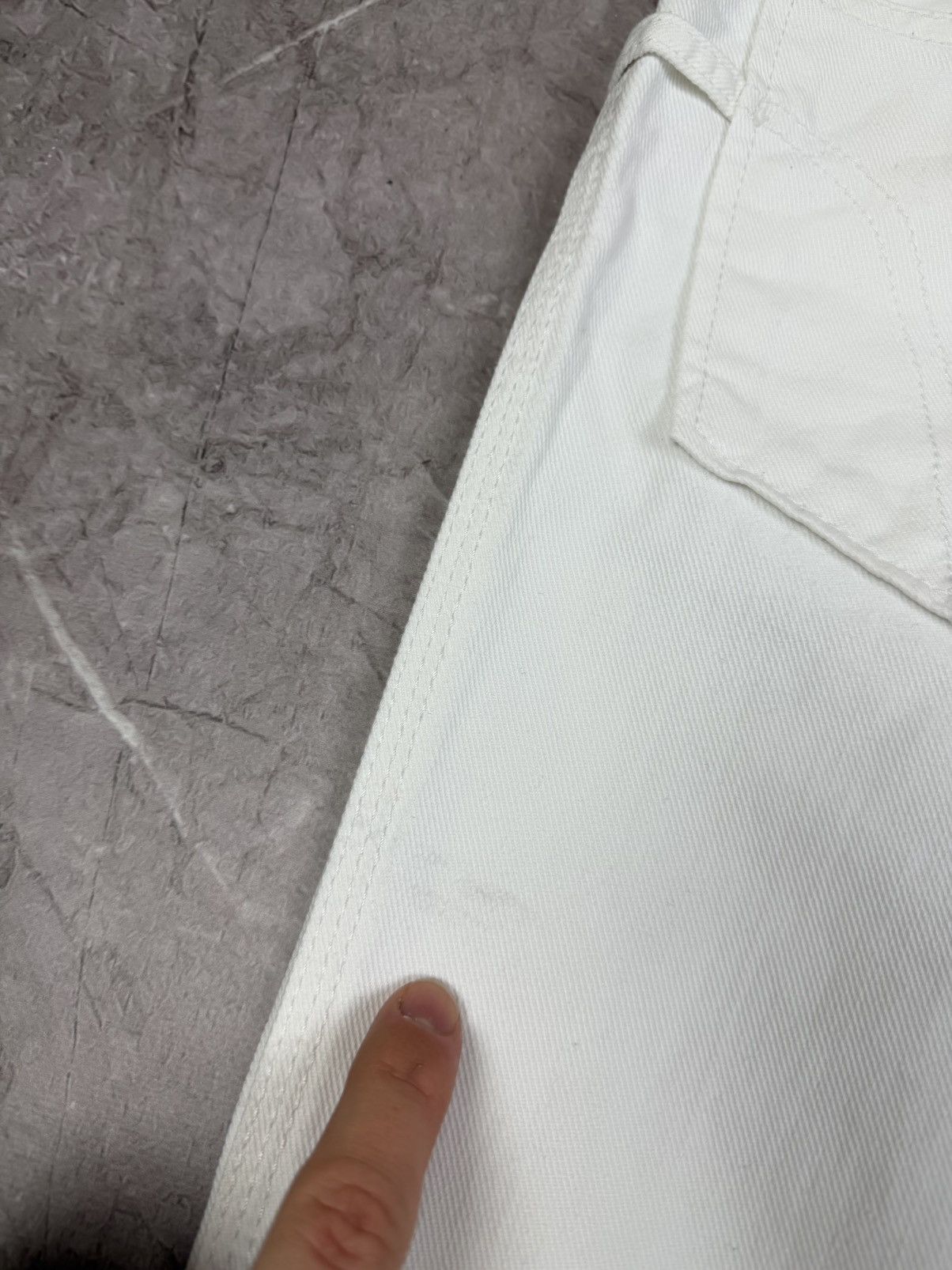 Dolce & Gabbana Dolce & Gabbana White Jeans Cinch Back Size US 34 / EU 50 - 3 Thumbnail