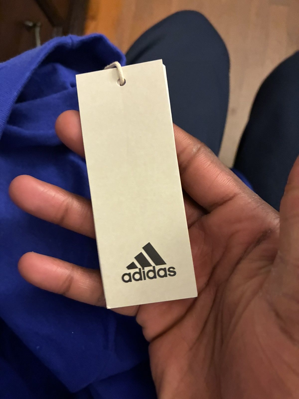 Adidas Adidas blue tee Size XL #camo #tee Size US XL / EU 56 / 4 - 4 Thumbnail