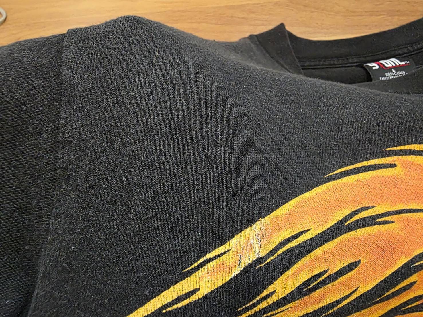 Band Tees Vintage Metallica Pushead Flaming sun ©1994 T-shirt Size US L / EU 52-54 / 3 - 8 Thumbnail