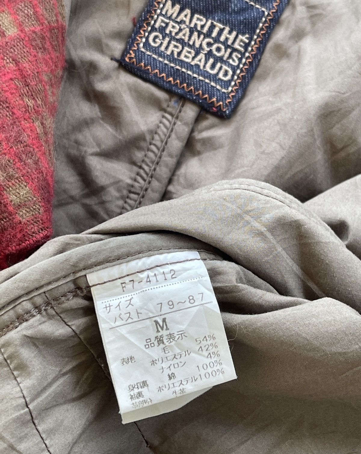 Marithe + Francois Girbaud Marithe Francois Girbaud Tweed Coat Jacket Size M / US 6-8 / IT 42-44 - 12 Thumbnail