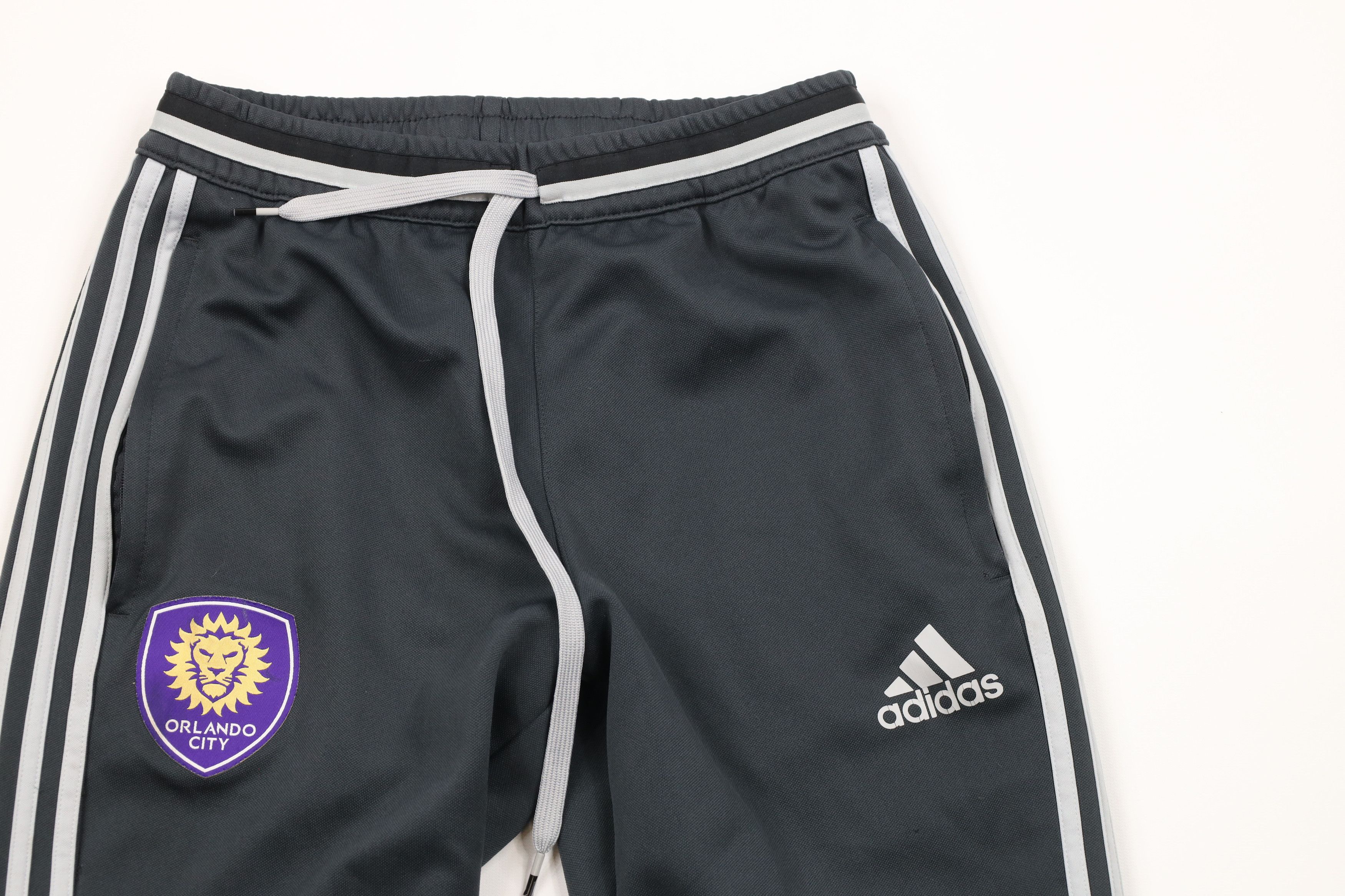 Adidas × Vintage Adidas MLS Striped Orlando City FC Soccer Tapered Leg Pants Size US 30 / EU 46 - 2 Thumbnail