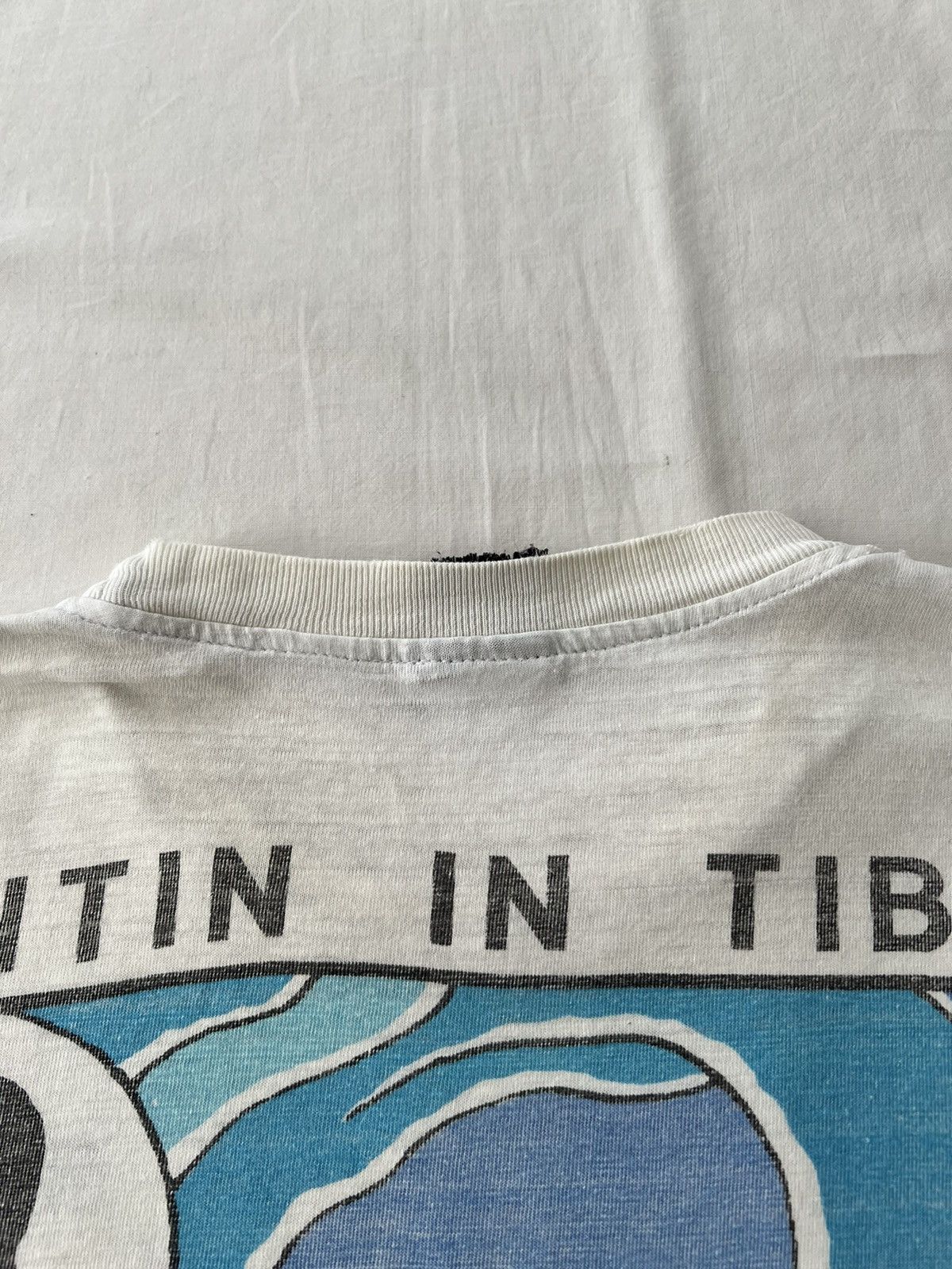 Cartoon Network Vintage 90s TinTin in Tibet Comics Cartoon White T-shirt Size US XL / EU 56 / 4 - 21 Thumbnail