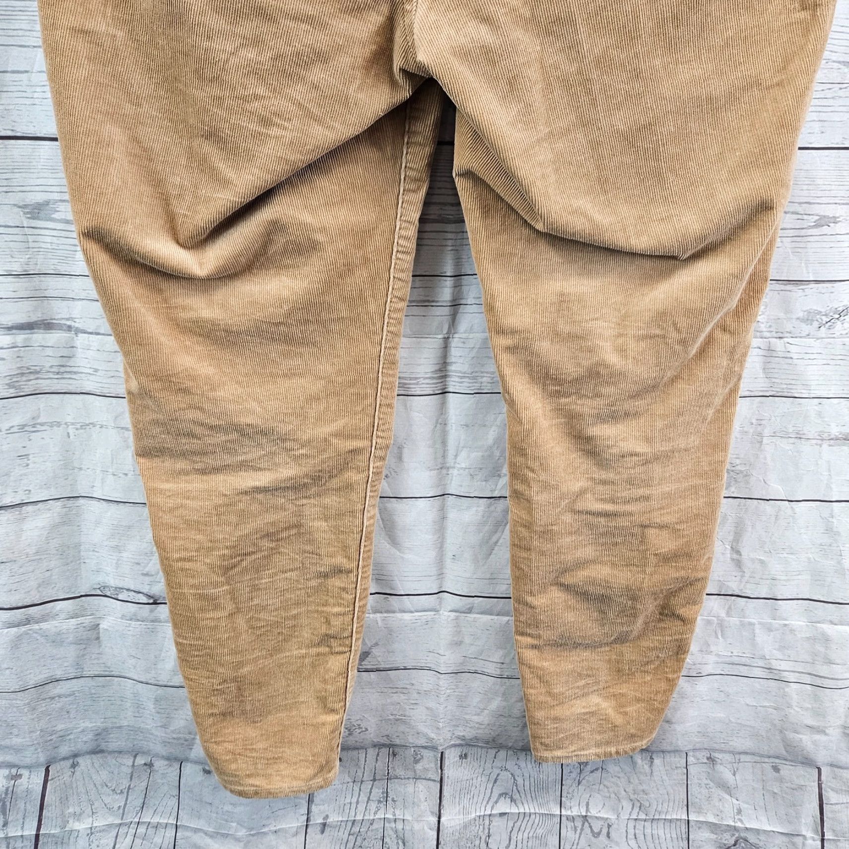 Talbots Talbots Womens Corduroy Jegging Sz 8P Tan Mid Rise Cotton Blend Pants Petite 8P Brown Womens Size 30" / US 8 / IT 44 - 5 Thumbnail