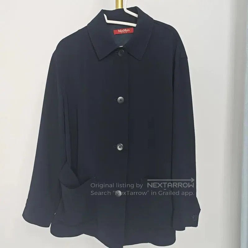 Max Mara MaxMara Spring Autumn Black Short Cardigan . Size M / US 6-8 / IT 42-44 - 1 Thumbnail