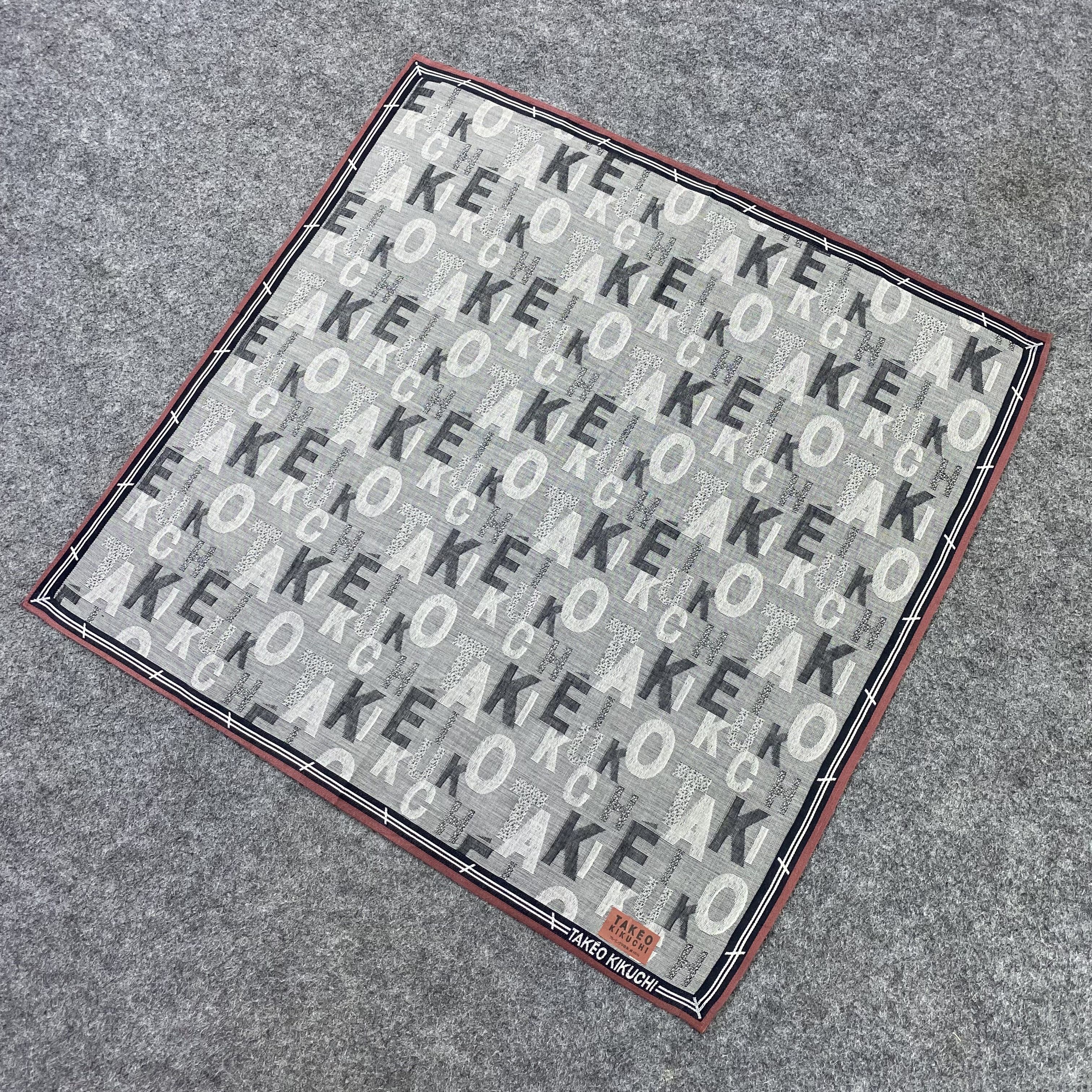 Takeo Kikuchi Takeo Kikuchi Handkerchief Neckerchief Bandana-B1606 Size ONE SIZE - 4 Thumbnail