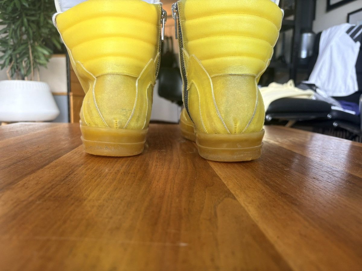 Rick Owens Rick Owens Geobaskets - Yellow Size US 11 / EU 44 - 5 Thumbnail