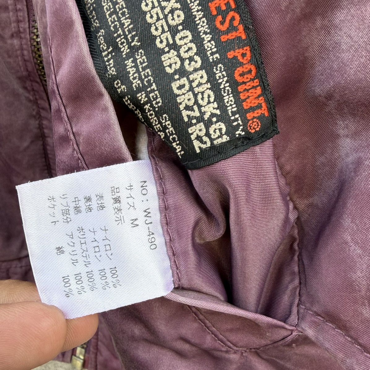 Vintage Vintage Sun Faded Ma-1 Bomber Jacket By Bobson Size US M / EU 48-50 / 2 - 15 Thumbnail