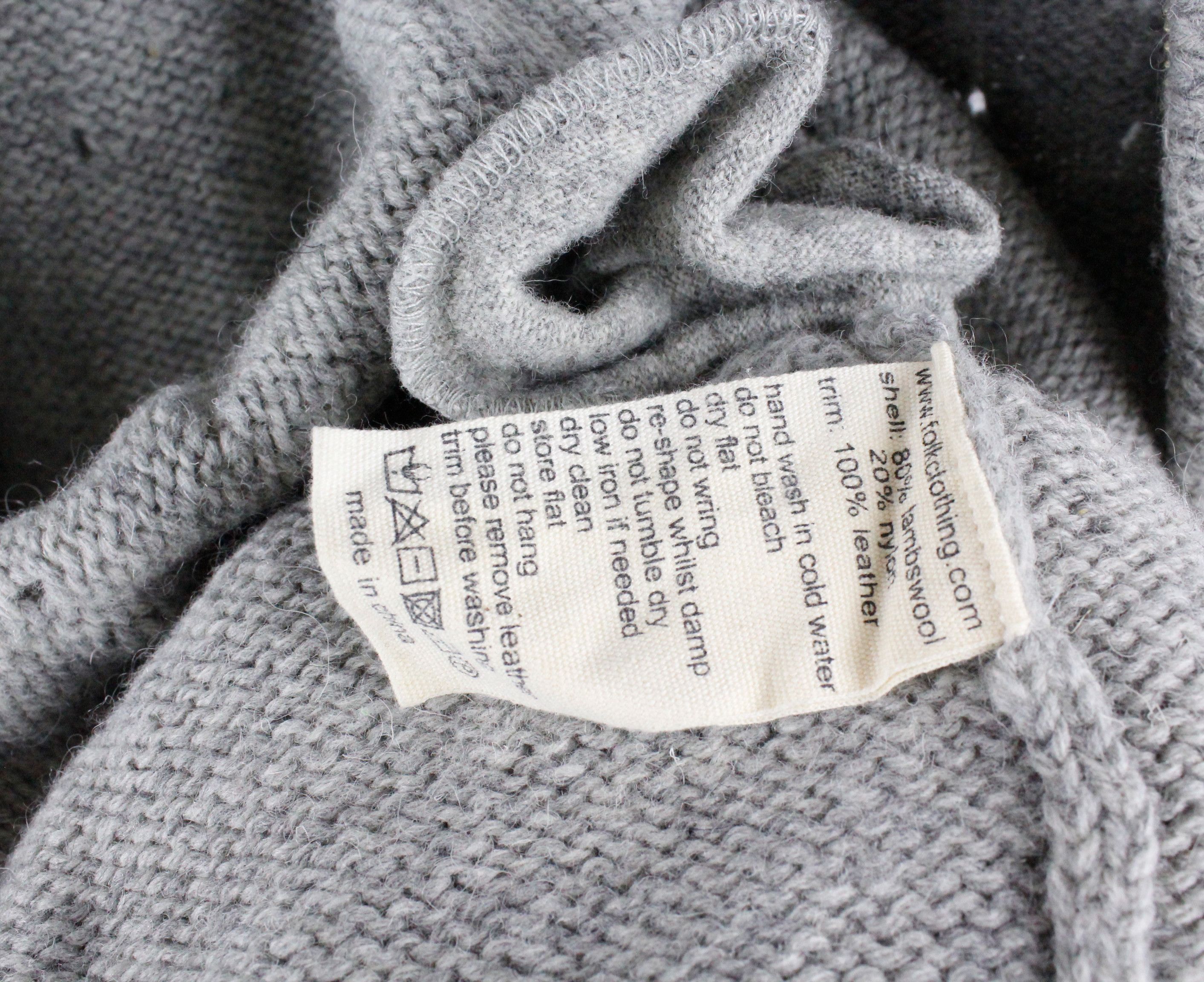 Folk Folk Heritage Wool Knit Zip Cardigan Sweater XL Size US XL / EU 56 / 4 - 7 Thumbnail
