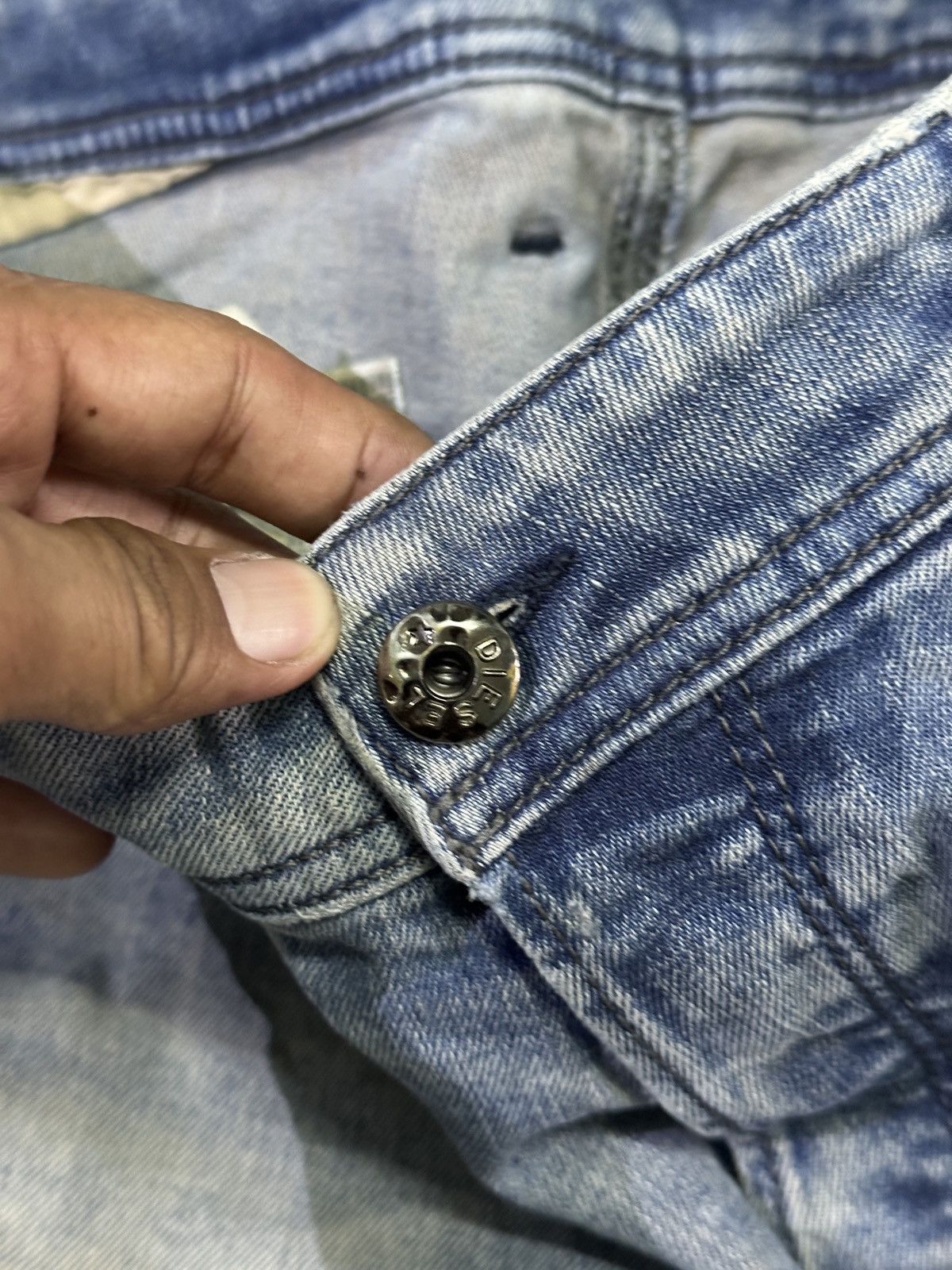 Other Distress Denim Diesel Bluewash Faded 💥 Size US 32 / EU 48 - 5 Thumbnail