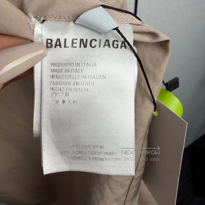 Balenciaga Balenciaga Back letter shirt Size XXS / US 00 / IT 34 - 2 Thumbnail