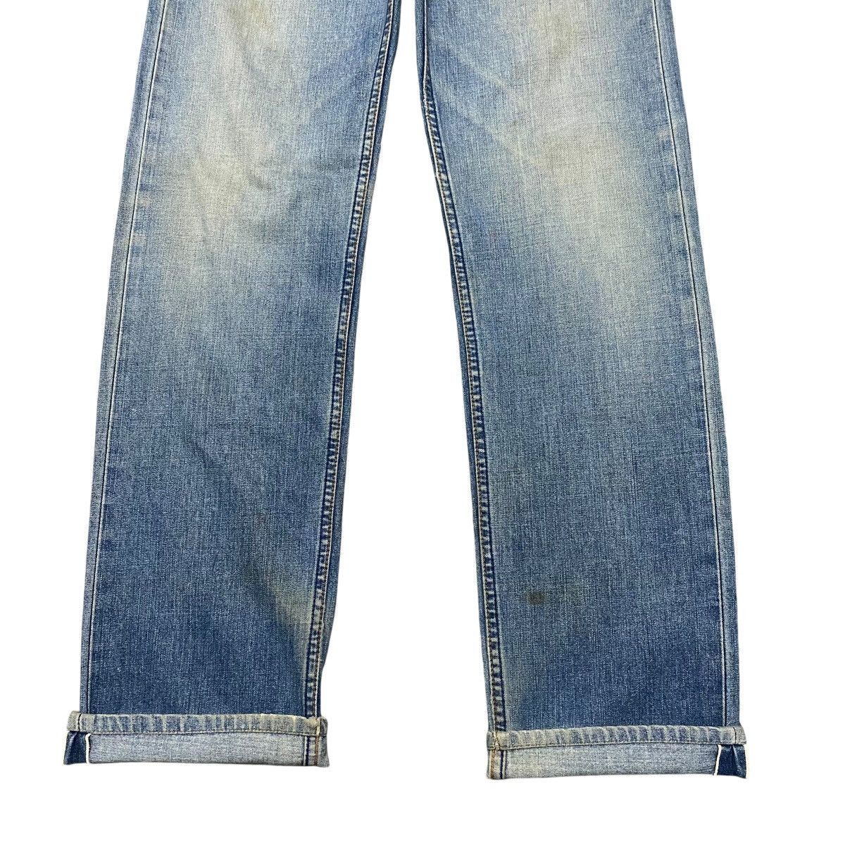 Levi's Vintage Levis 503 Distressed Denim Selvedge Jeans Size US 29 - 6 Thumbnail
