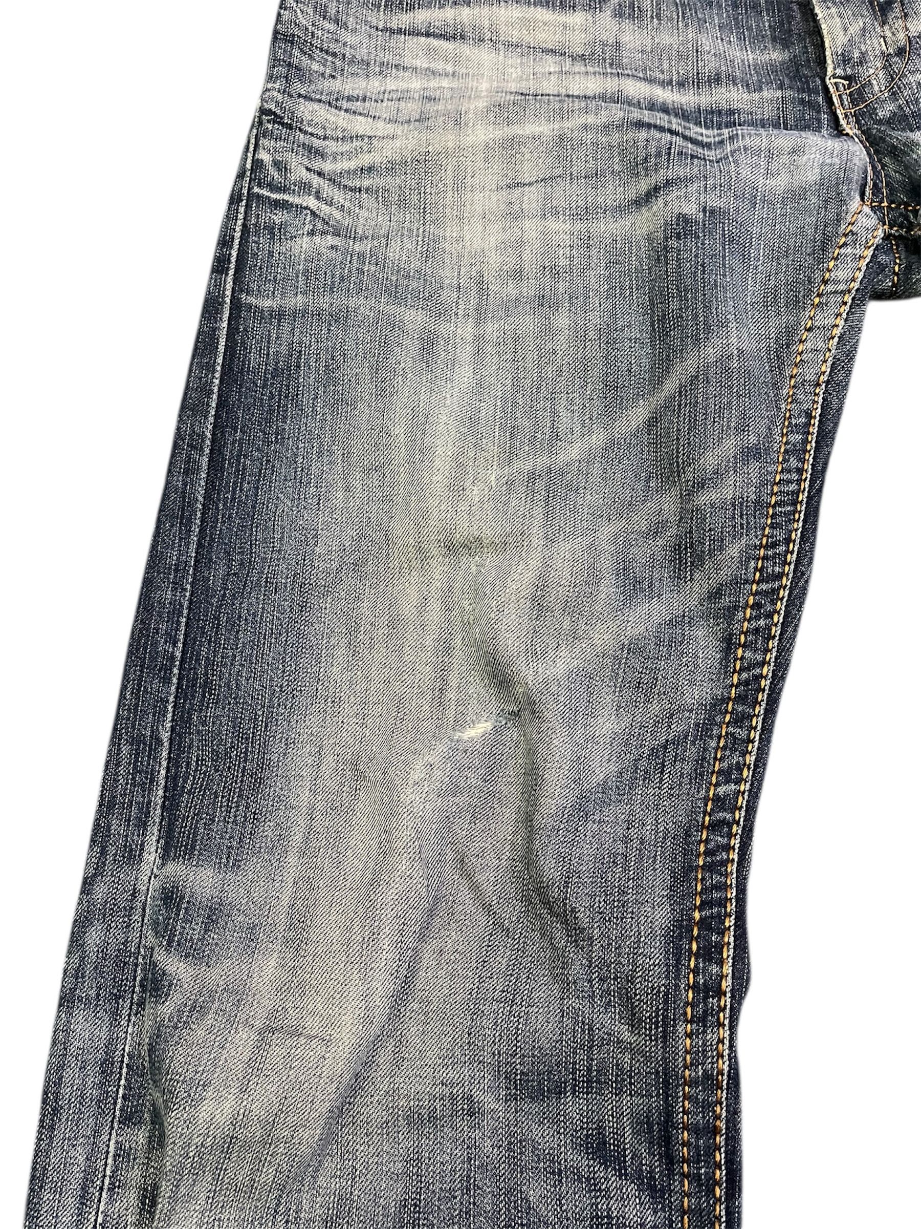 Edwin Edwin 423XVS Distressed Style Aztec Slim Straight / Tappered Size US 35 - 6 Thumbnail