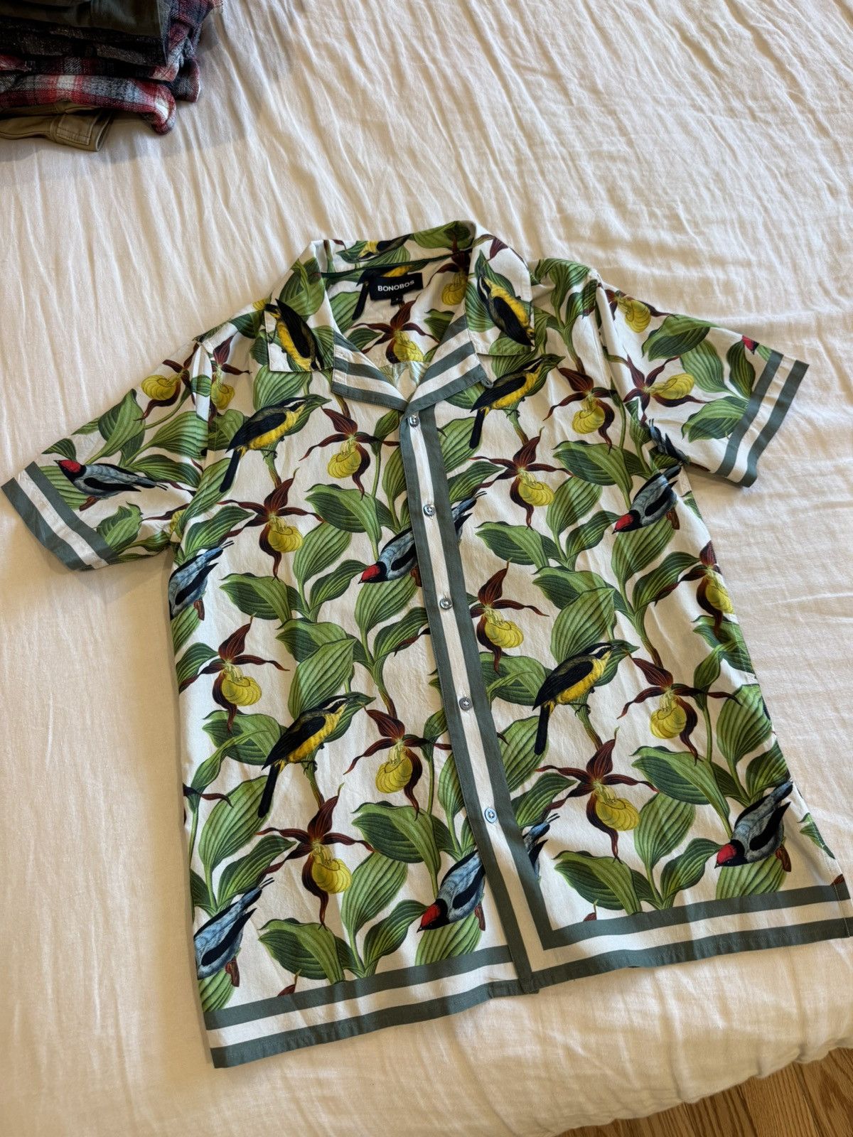 Bonobos Bonobos camp pool shirt tropical hawaiian small Size US S / EU 44-46 / 1 - 1 Thumbnail