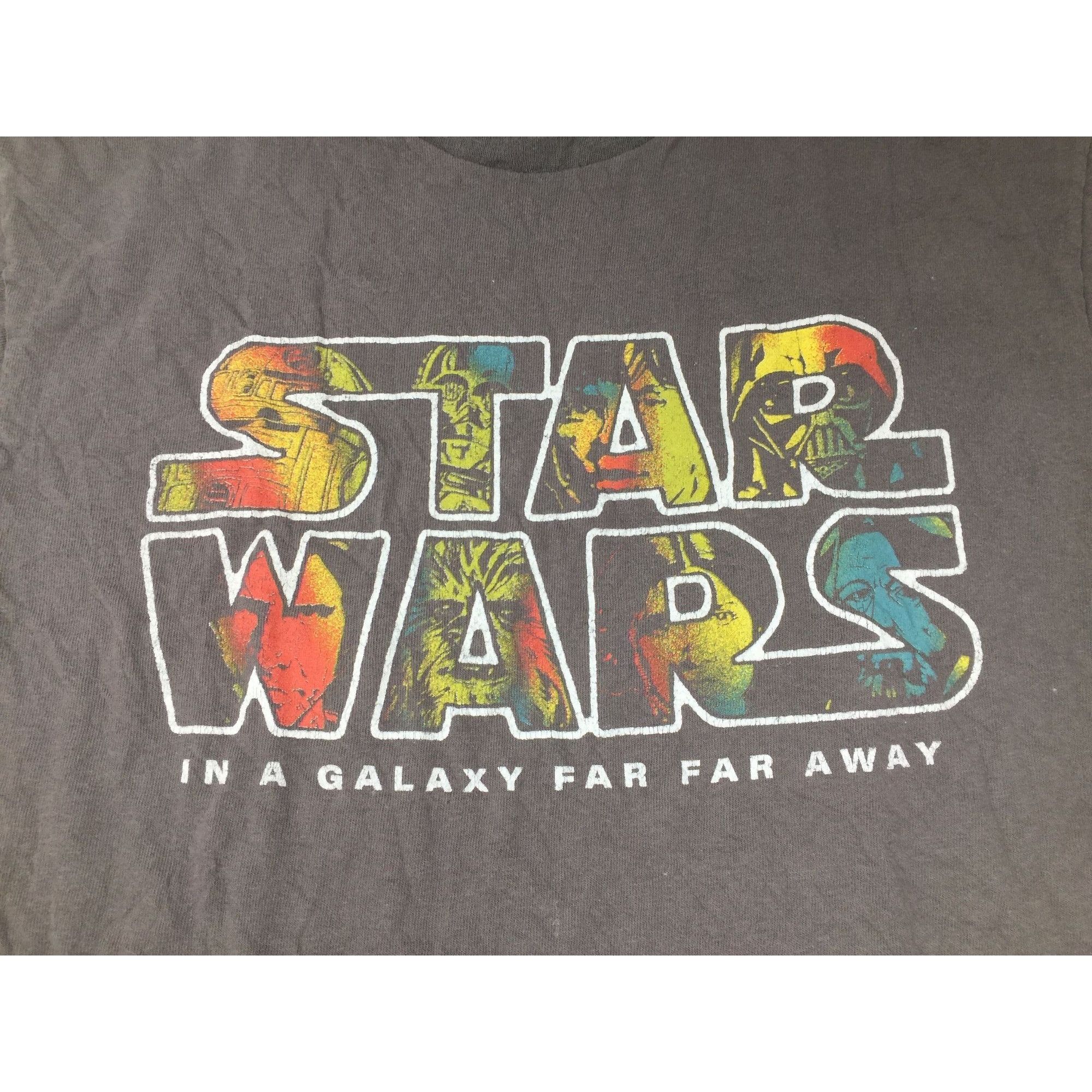 Star Wars Vintage Star Wars Logo In A Galaxy Far Far Away Graphic Tee Size US M / EU 48-50 / 2 - 7 Thumbnail