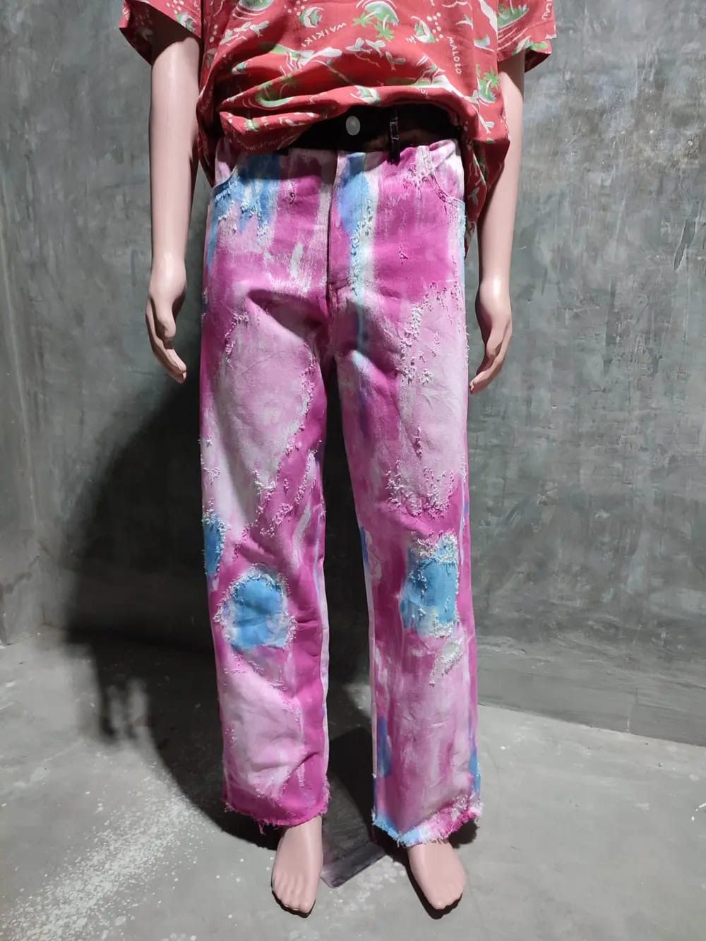 Other Unbrand Nice Design Colourfull Art Pants Size US 33 - 10 Thumbnail