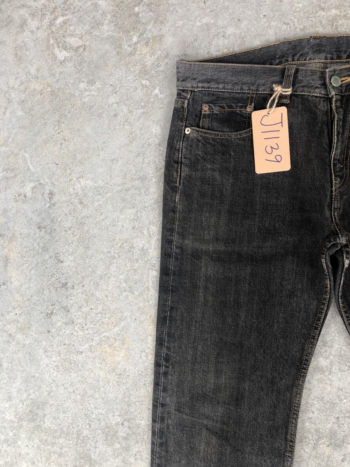 Comme des Garcons Comme des Garcons Homme Selvedge Denim Distressed Jeans Size US 32 / EU 48 - 4 Thumbnail